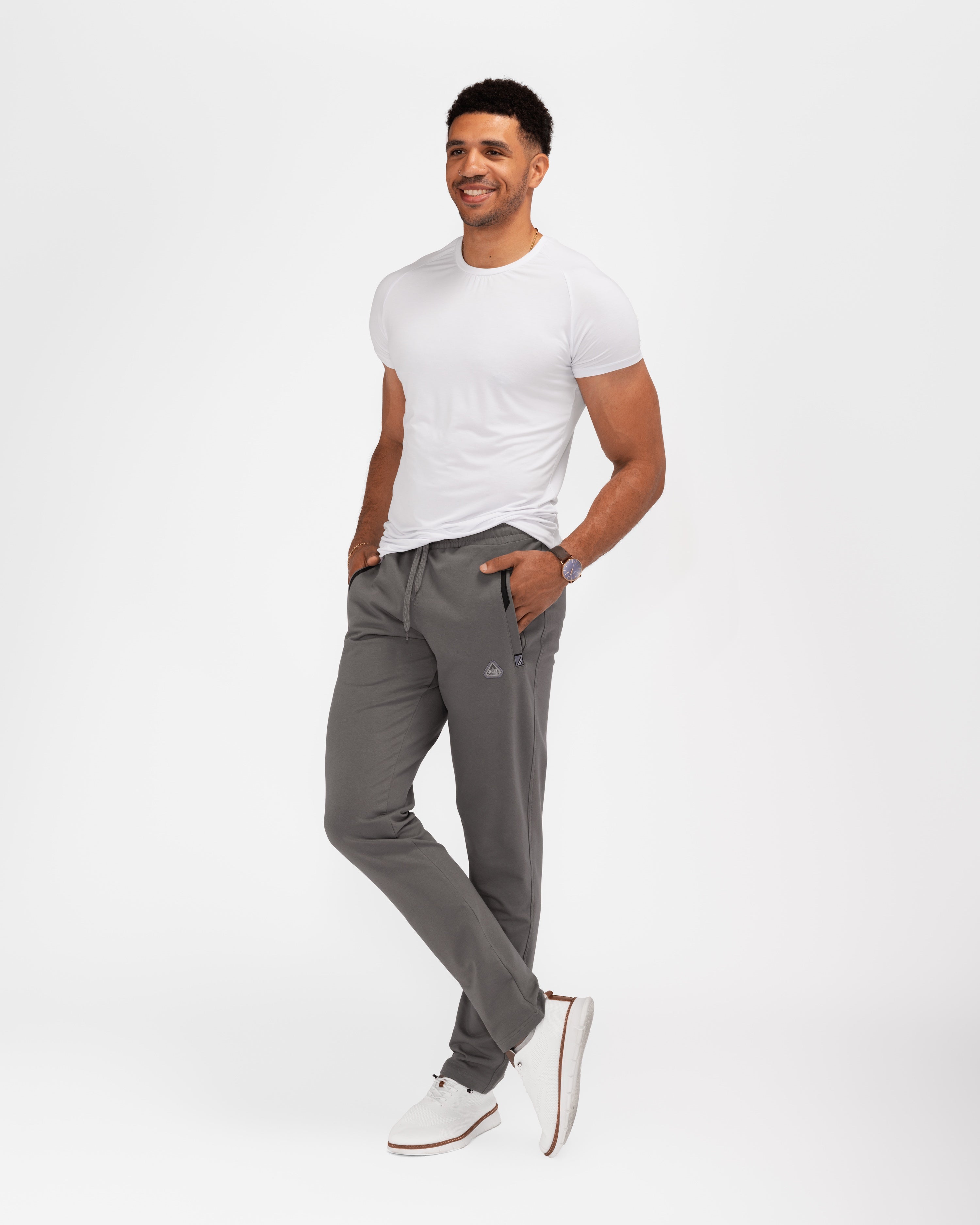 Pantalones deportivos atléticos de confort durante todo el día - Con tapered (Corte regular)