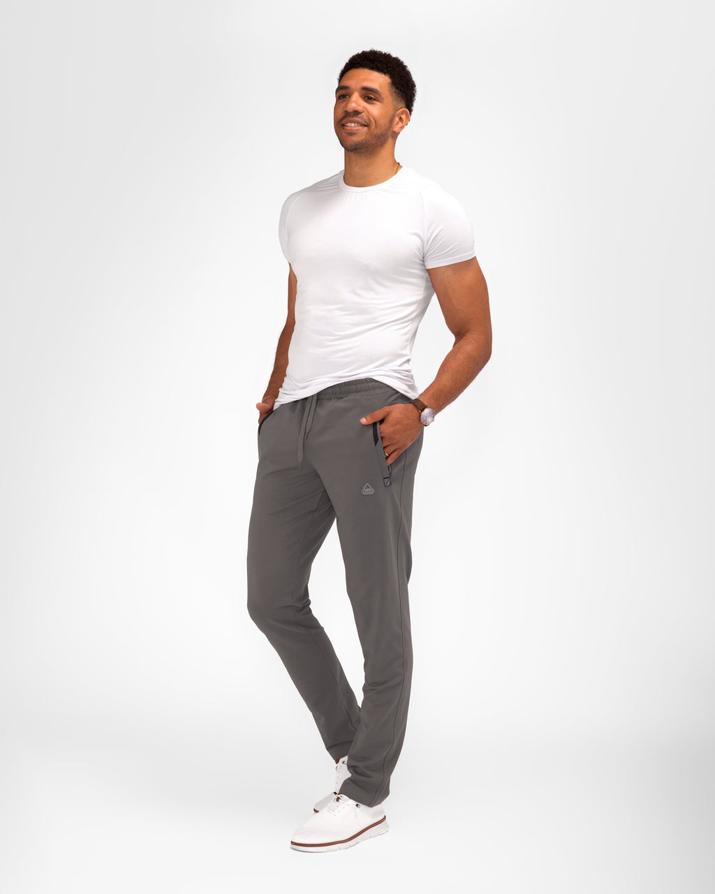 Pantalones deportivos atléticos de confort durante todo el día - Con tapered (Corte regular)