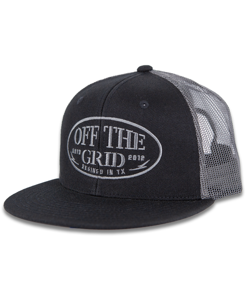 Gorra plana estilo grunge