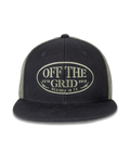 Gorra plana estilo grunge