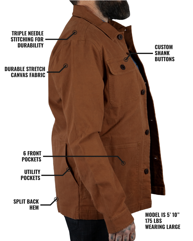 Chaqueta Heston Chore - Negra