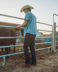 Pantalones Vaqueros Hideout Corte Tapered - Negro