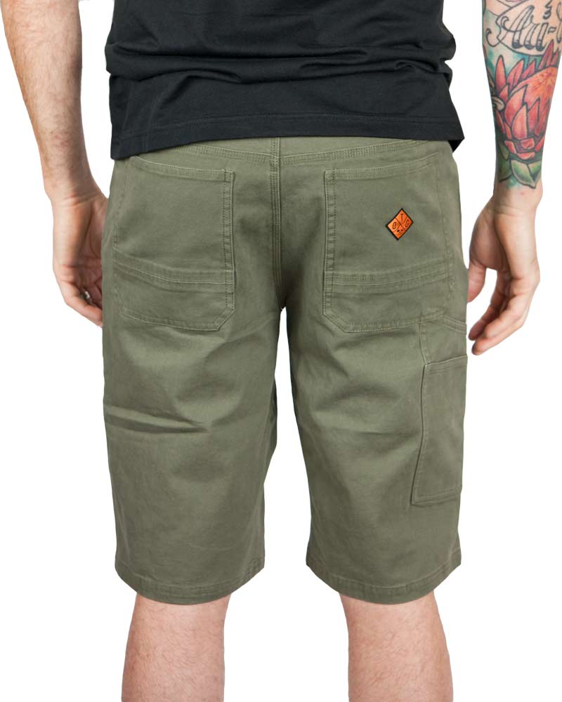 Pantalón corto Havok de 12" - Verde oliva oscuro
