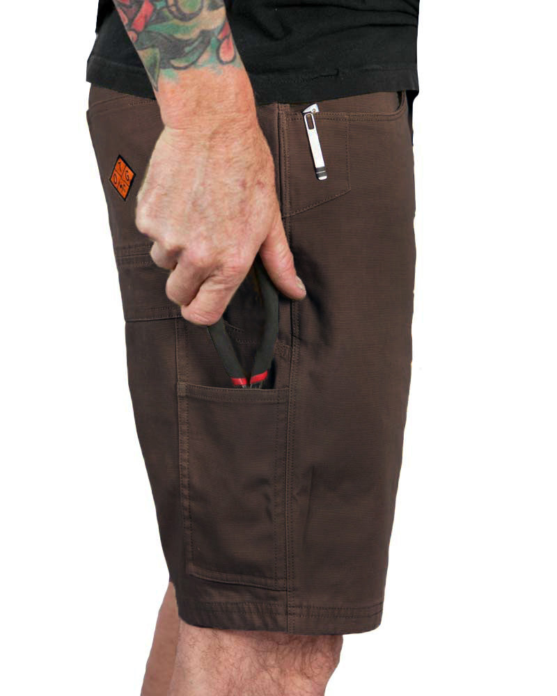 Havok Shorts 10" - Marrón oscuro