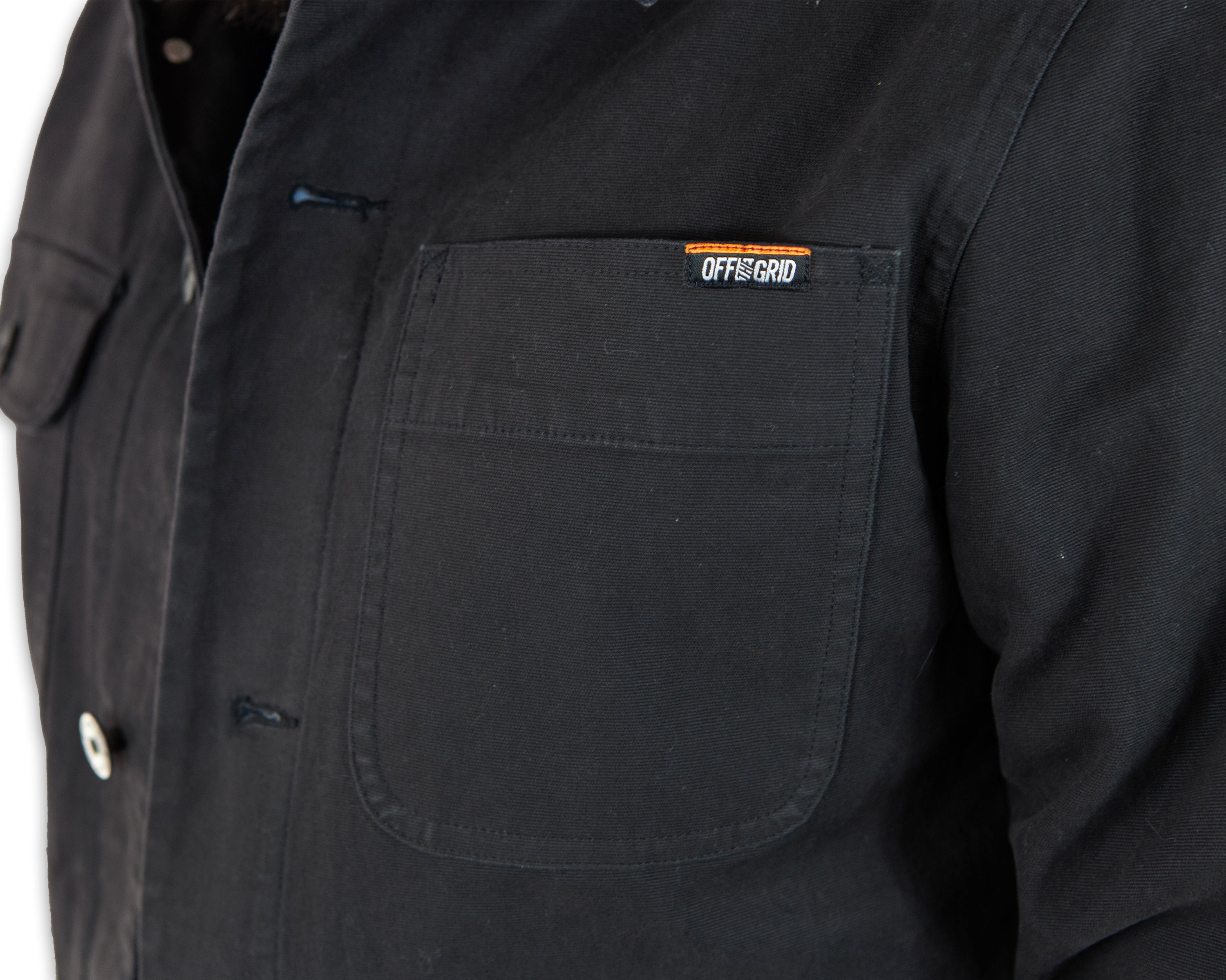 Chaqueta Heston Chore - Negra