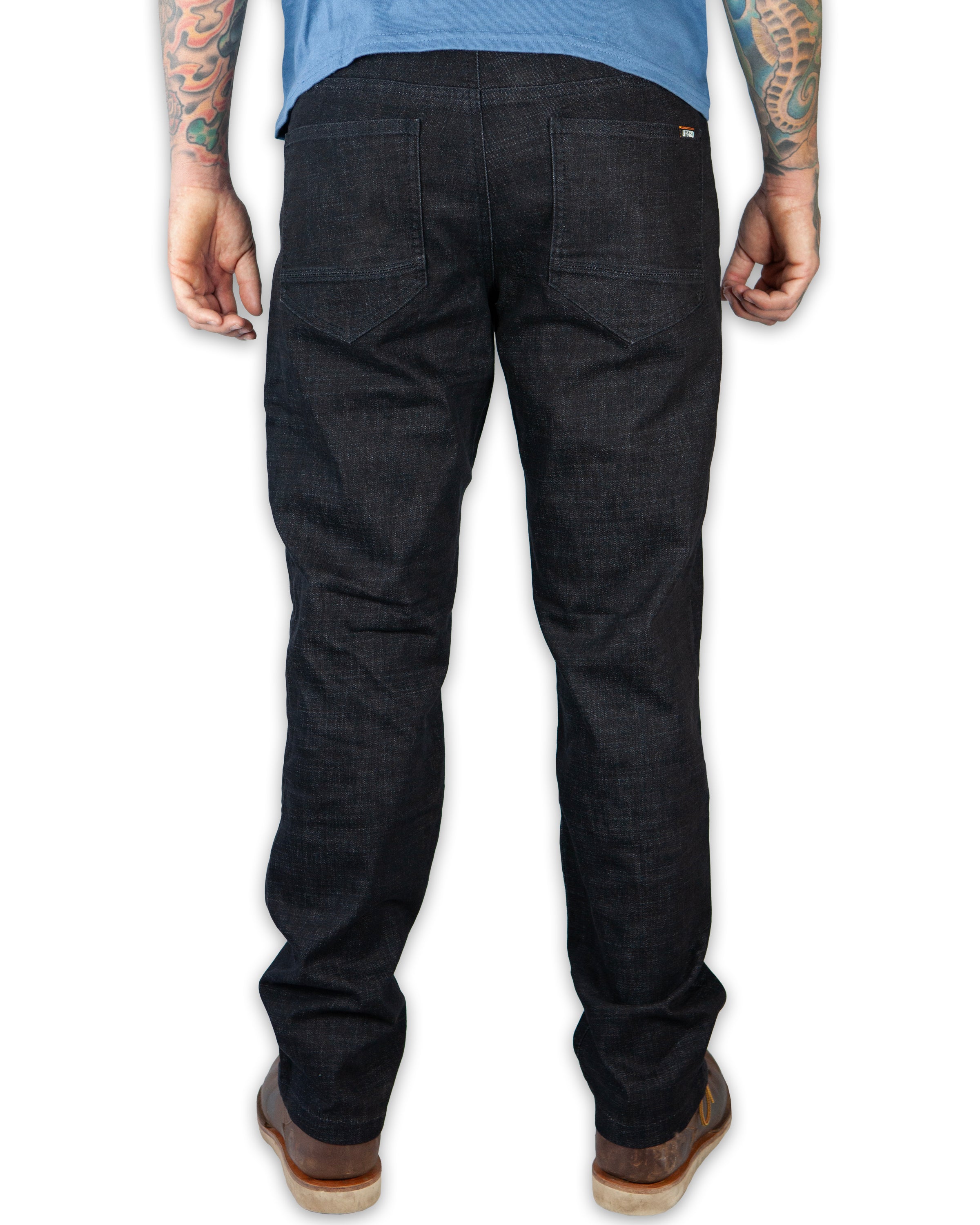 Hideout Denim Corte Estándar - Negro