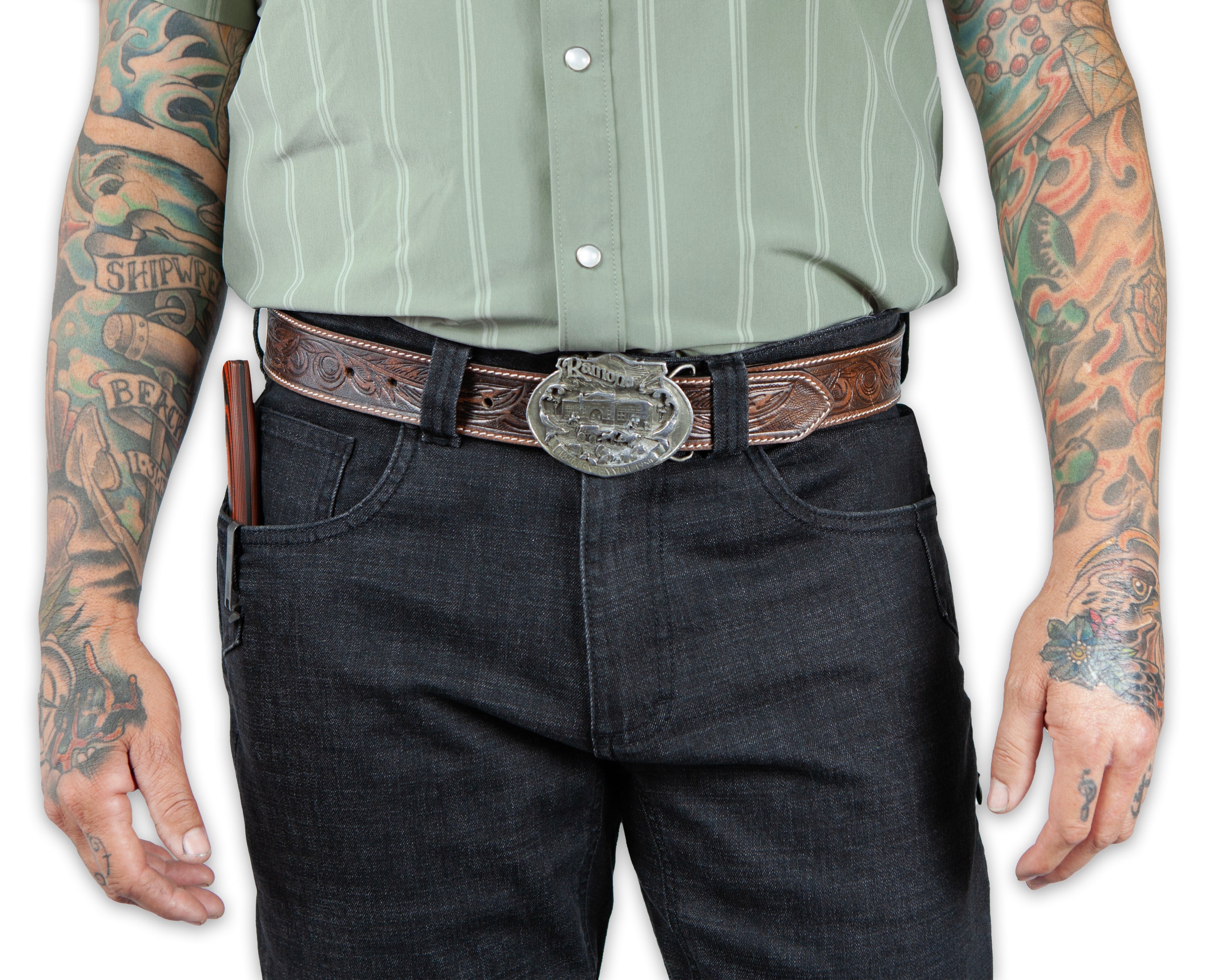 Hideout Denim Boot Cut - Black