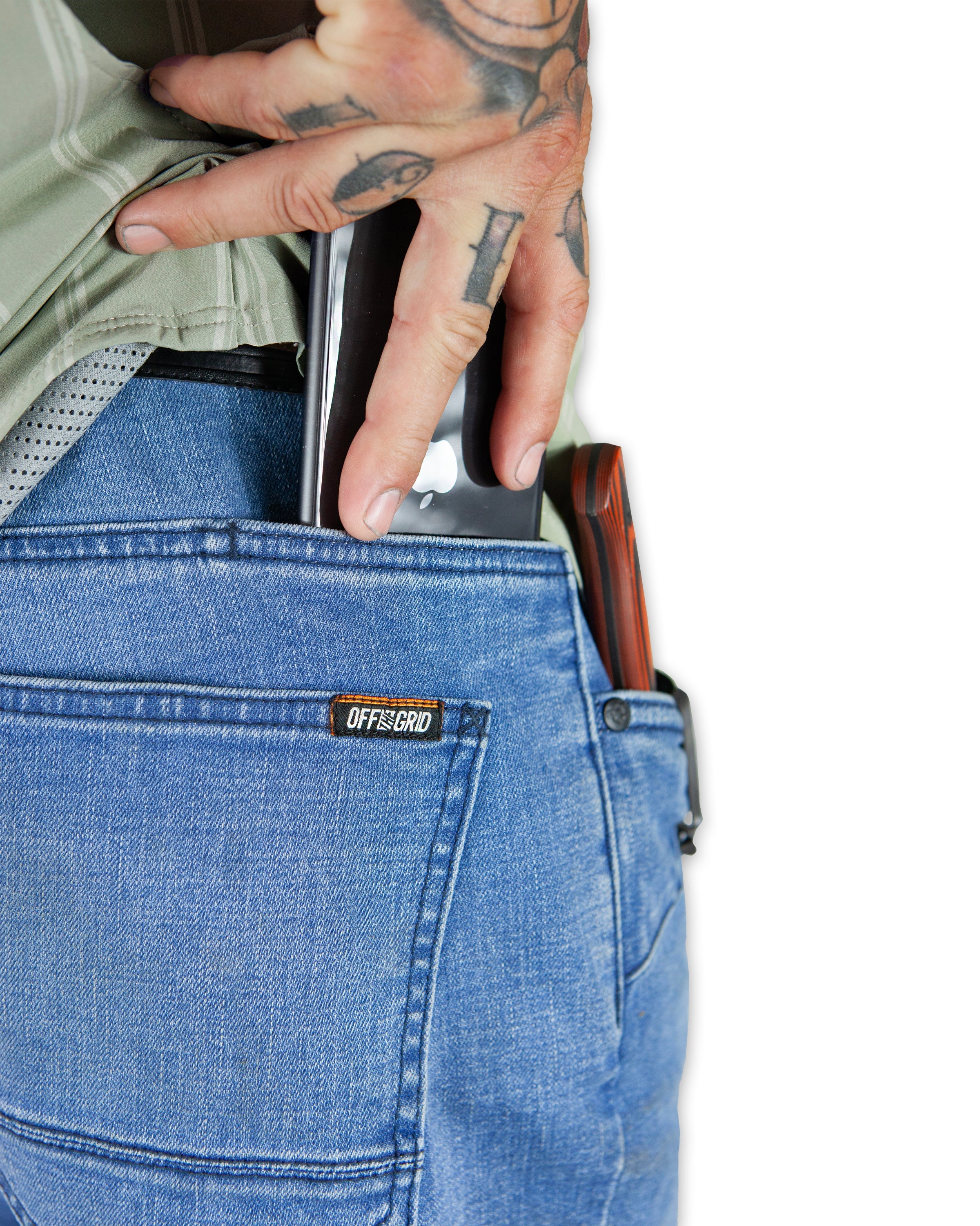 Pantalones vaqueros Hideout con corte de bota - Lavado vintage