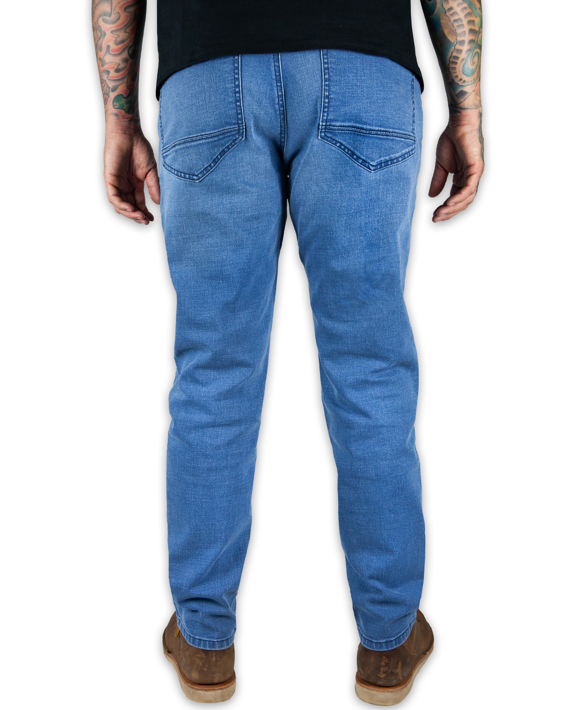 Pantalones Hideout Denim Taper Fit - Lavado Vintage