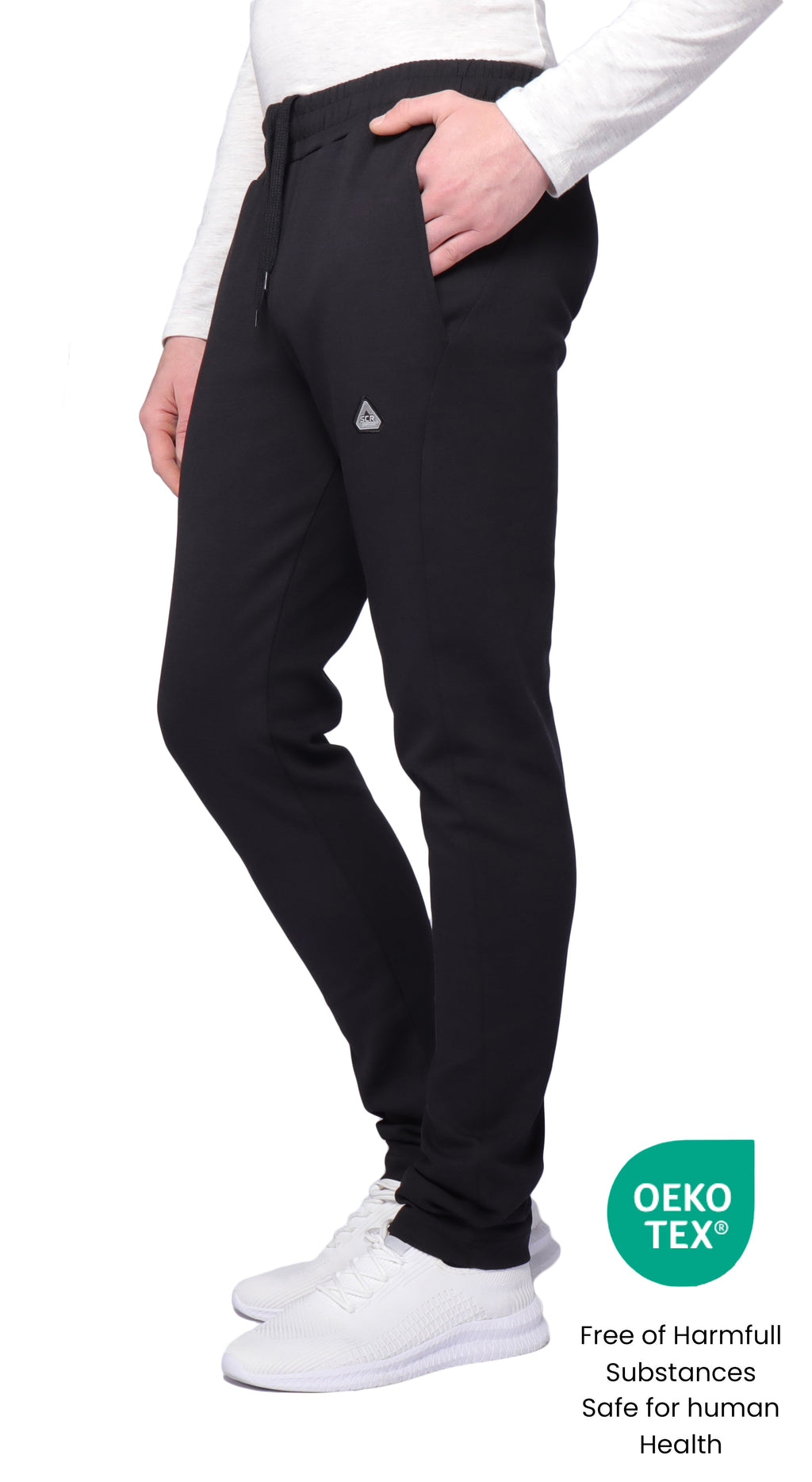 Pantalones de chándal pitillo SCR Classic Athleisure (Talla alta)