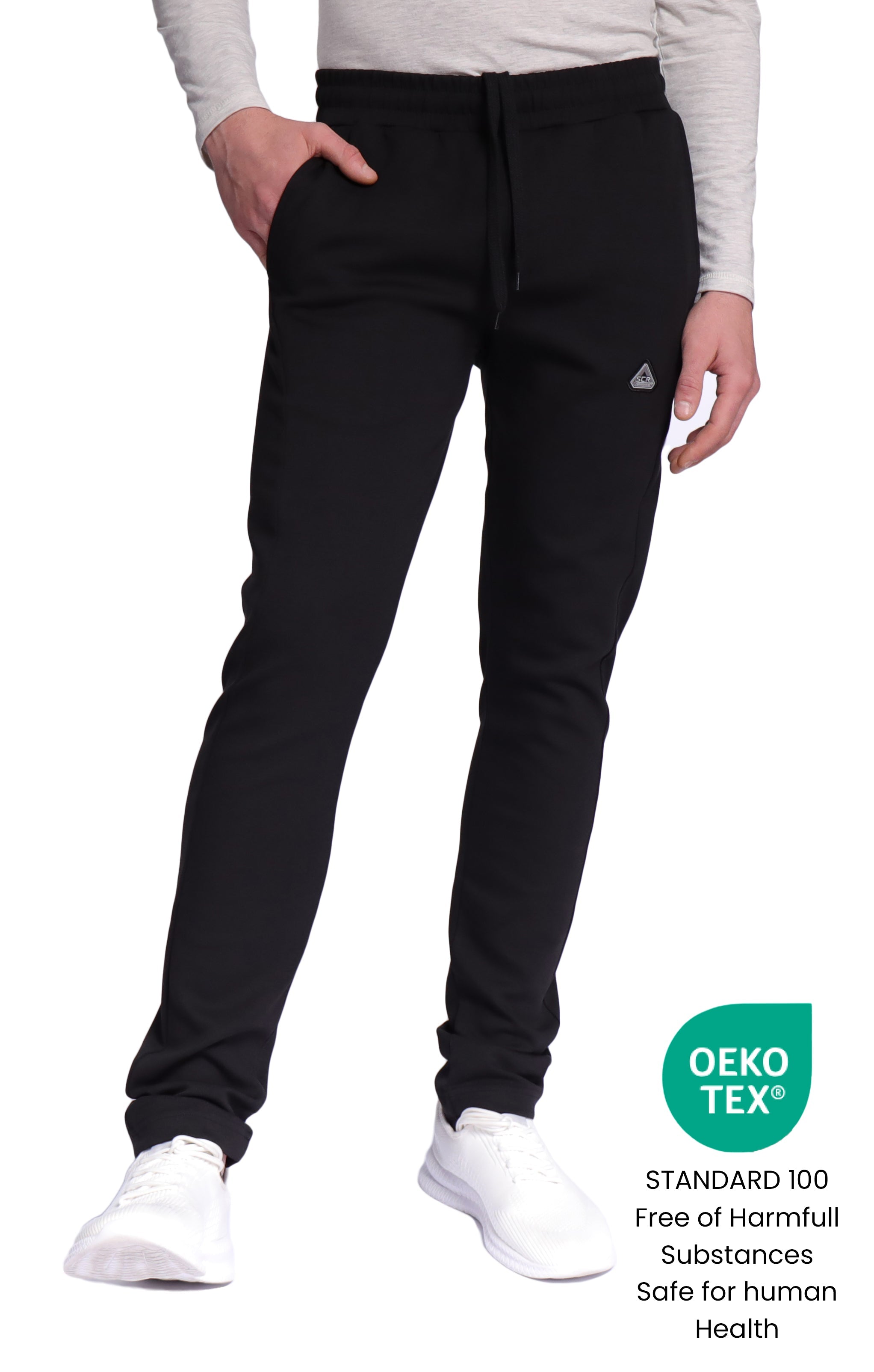 Pantalones de chándal pitillo SCR Classic Athleisure (Talla alta)