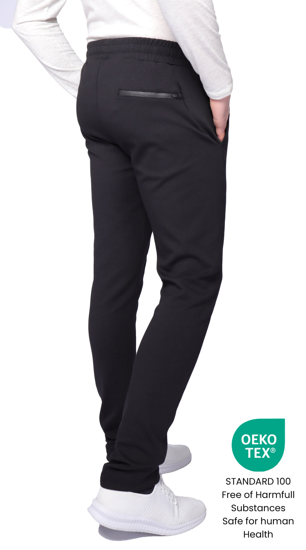 Pantalones de chándal pitillo SCR Classic Athleisure (Talla alta)