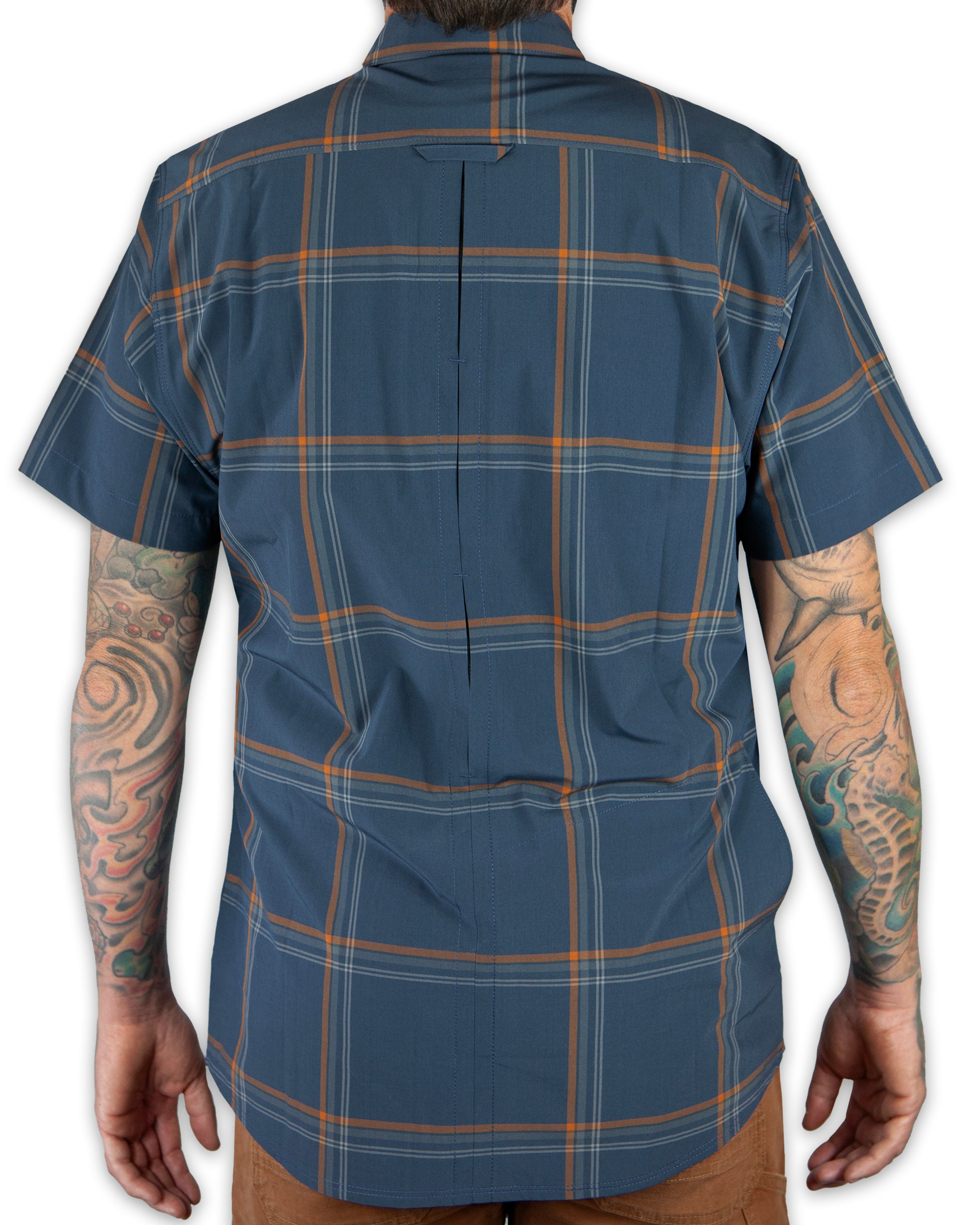 Camisa Jack Knife SS - Gris Azul Oscuro