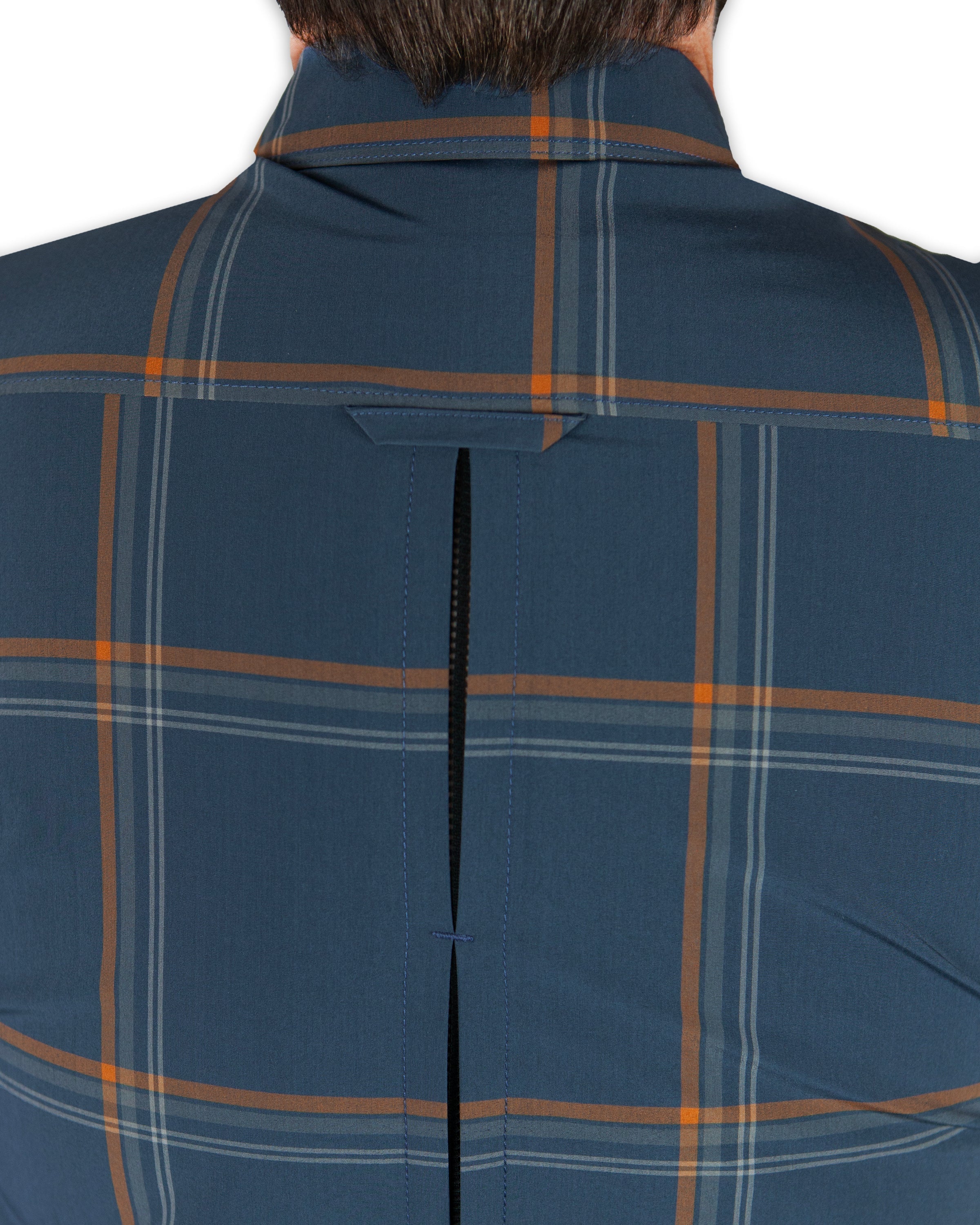 Camisa Jack Knife SS - Gris Azul Oscuro