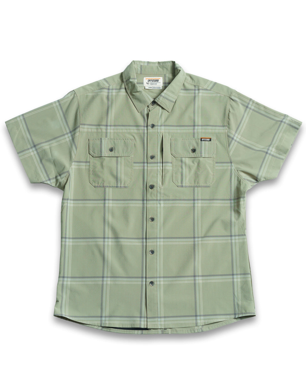 Camisa Jack Knife SS - Verde Salvia