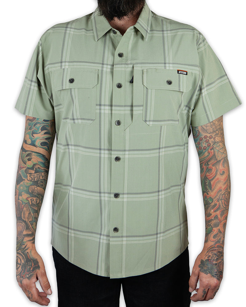Camisa Jack Knife SS - Verde Salvia