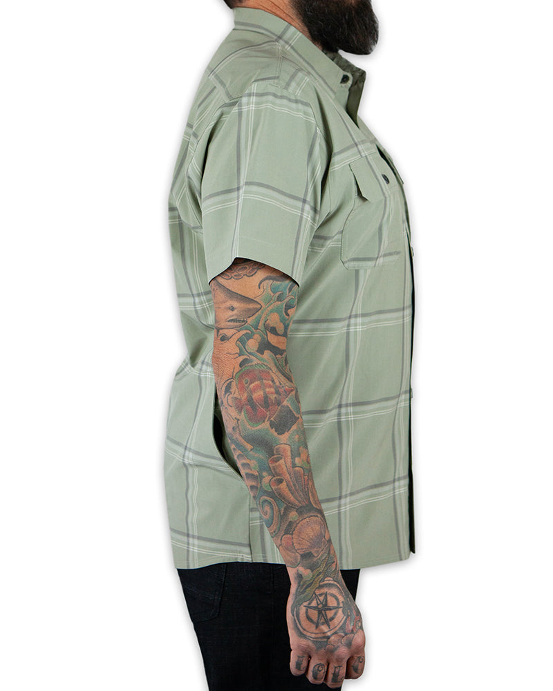 Camisa Jack Knife SS - Verde Salvia