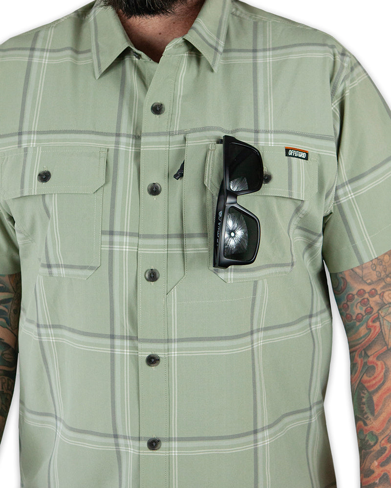 Camisa Jack Knife SS - Verde Salvia