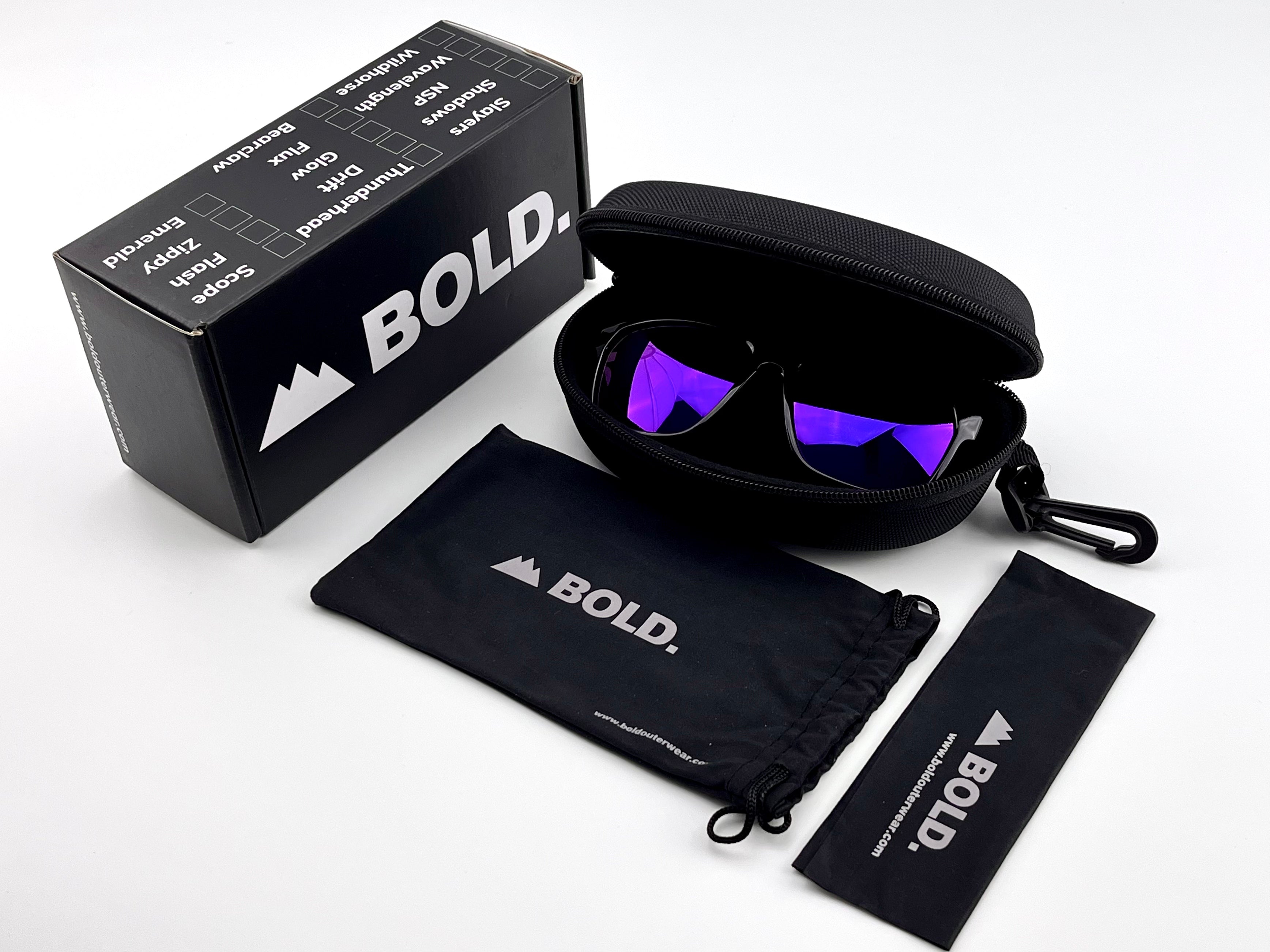 Gafas de sol BOLD Thunderhead Performance – Gafas MTB, esquí y estilo de vida