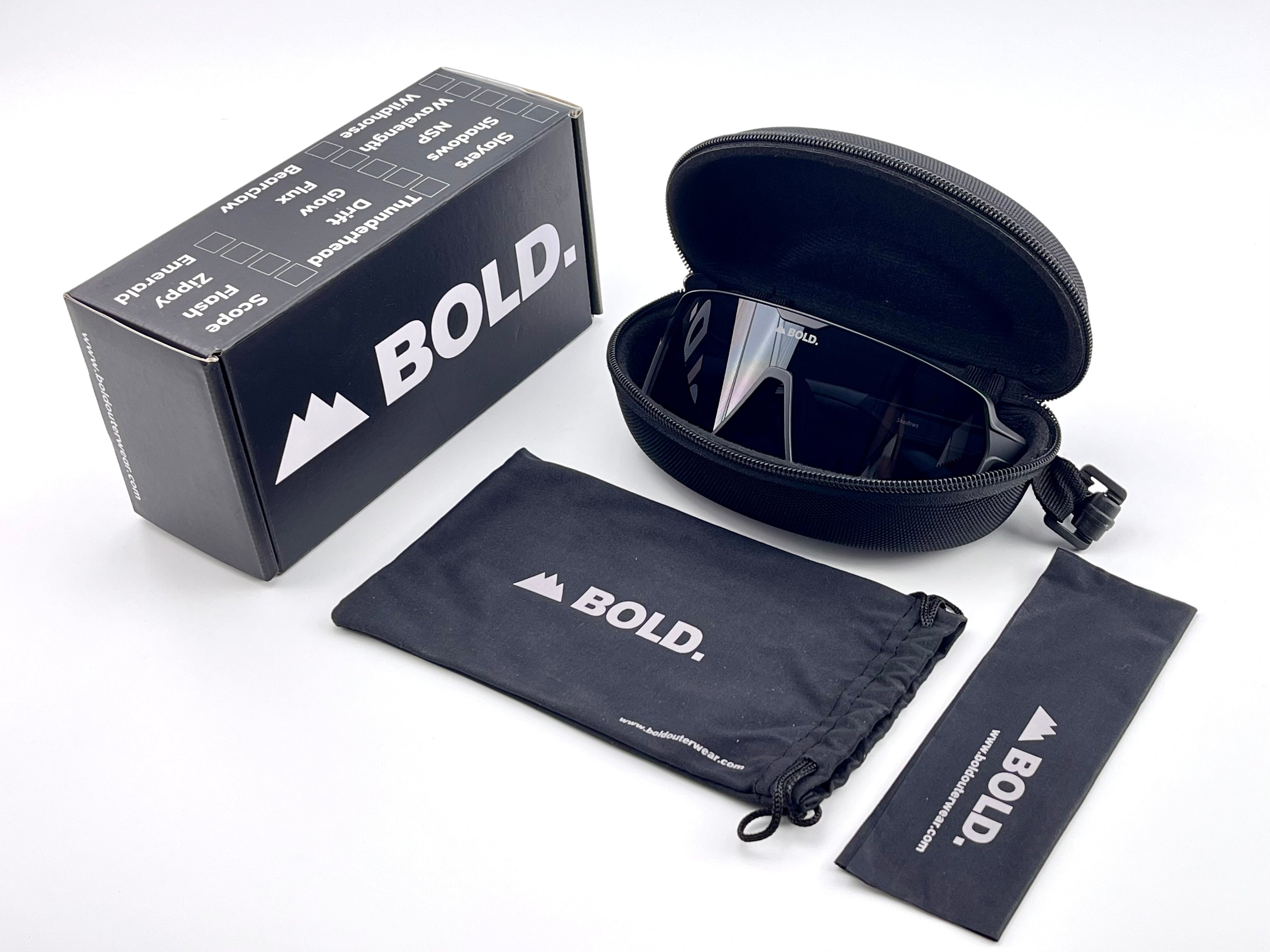 Gafas de sol BOLD Shadows Performance – Gafas MTB, esquí y estilo de vida