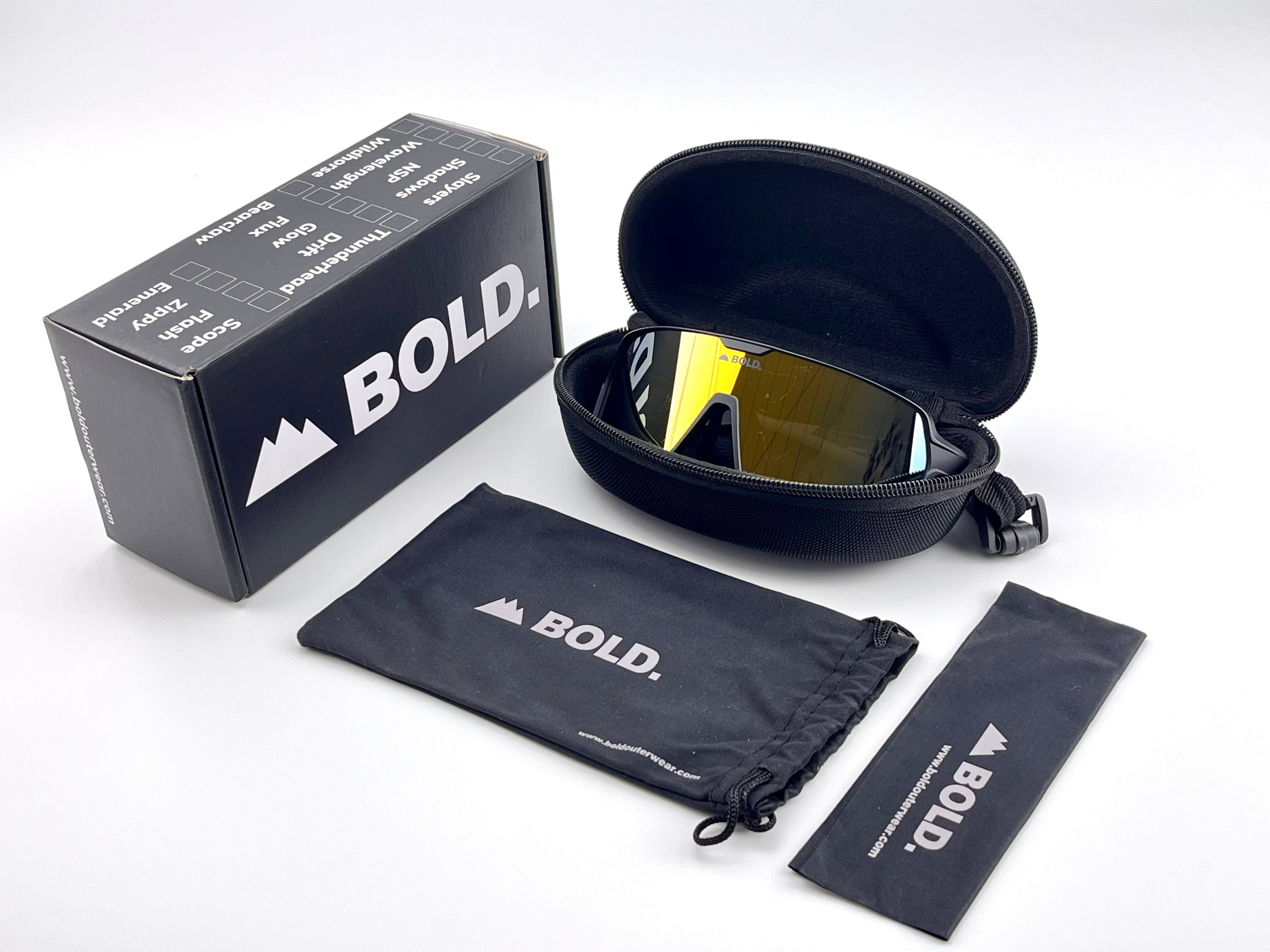 Gafas de sol BOLD Shadows Performance – Gafas MTB, esquí y estilo de vida