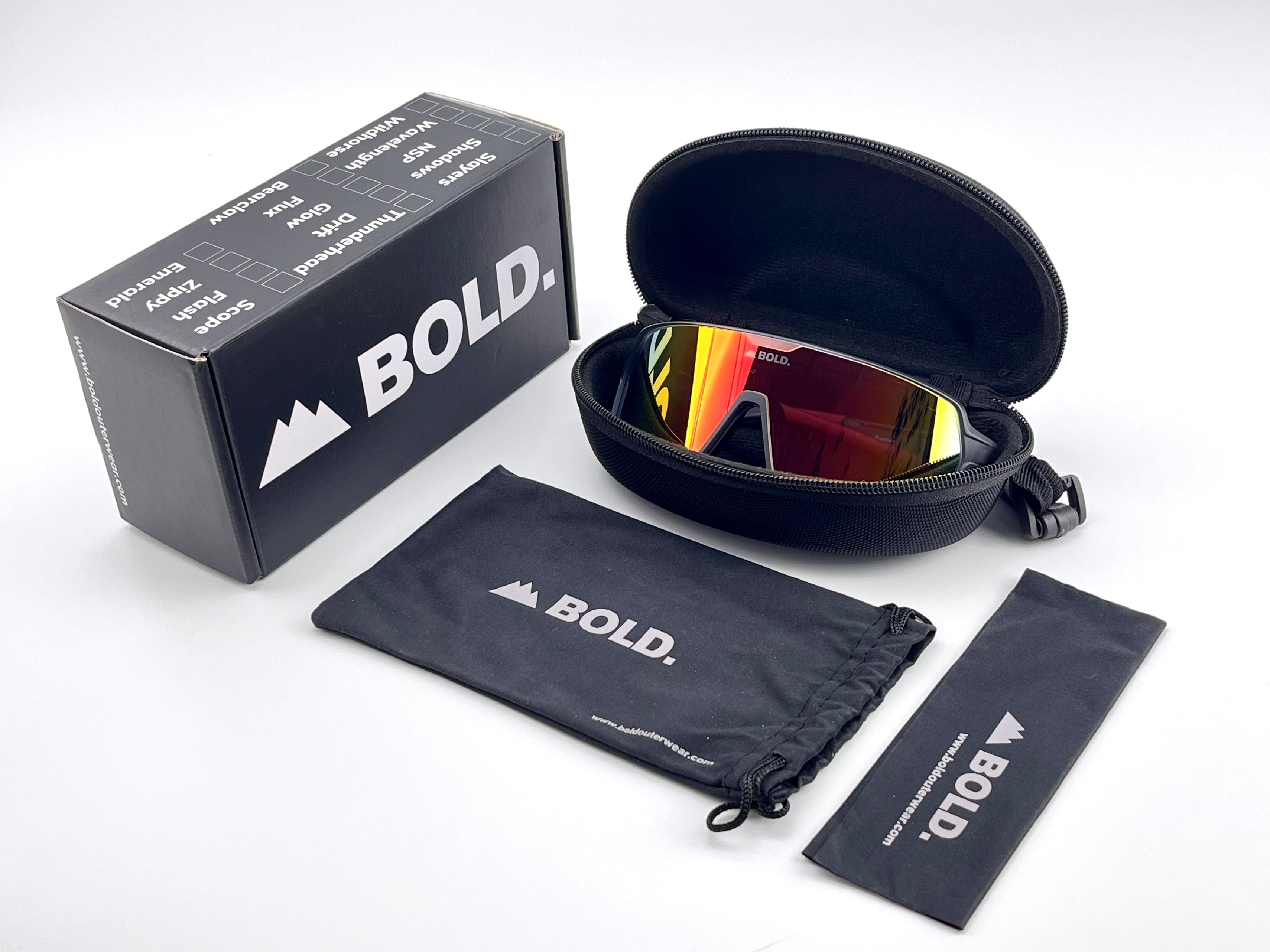 Gafas de sol BOLD Shadows Performance – Gafas MTB, esquí y estilo de vida