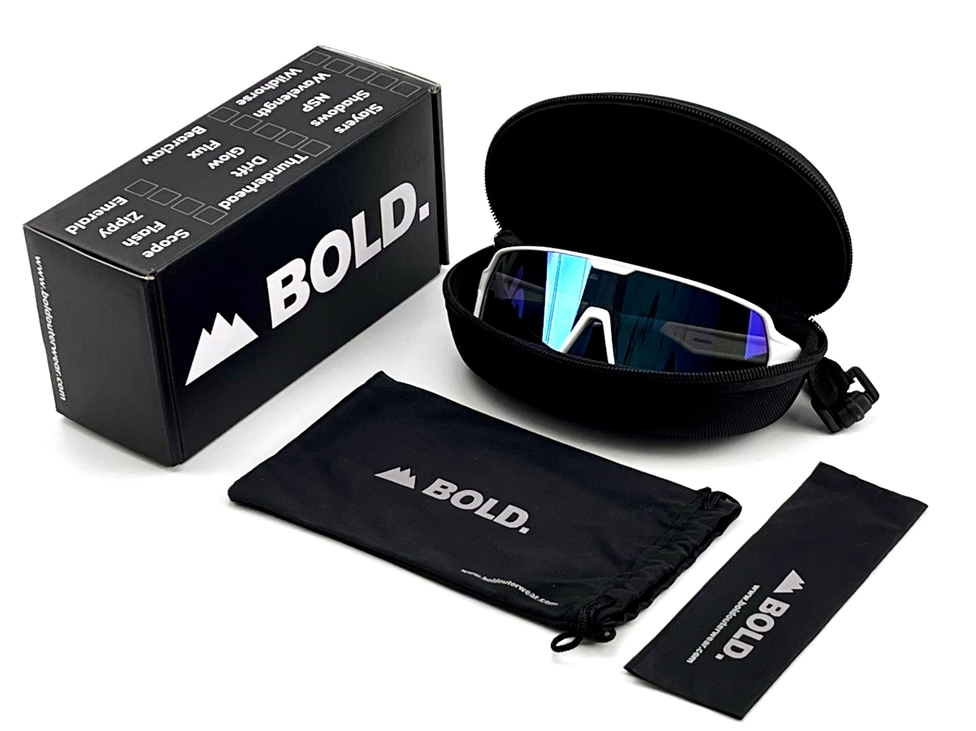 Gafas de sol BOLD Shadows Performance – Gafas MTB, esquí y estilo de vida