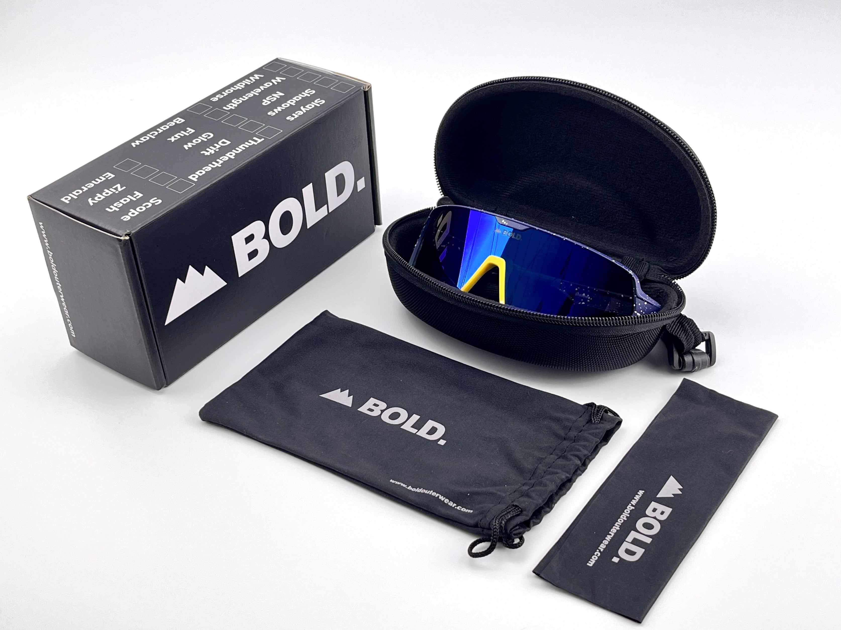 Gafas de sol BOLD Shadows Performance – Gafas MTB, esquí y estilo de vida
