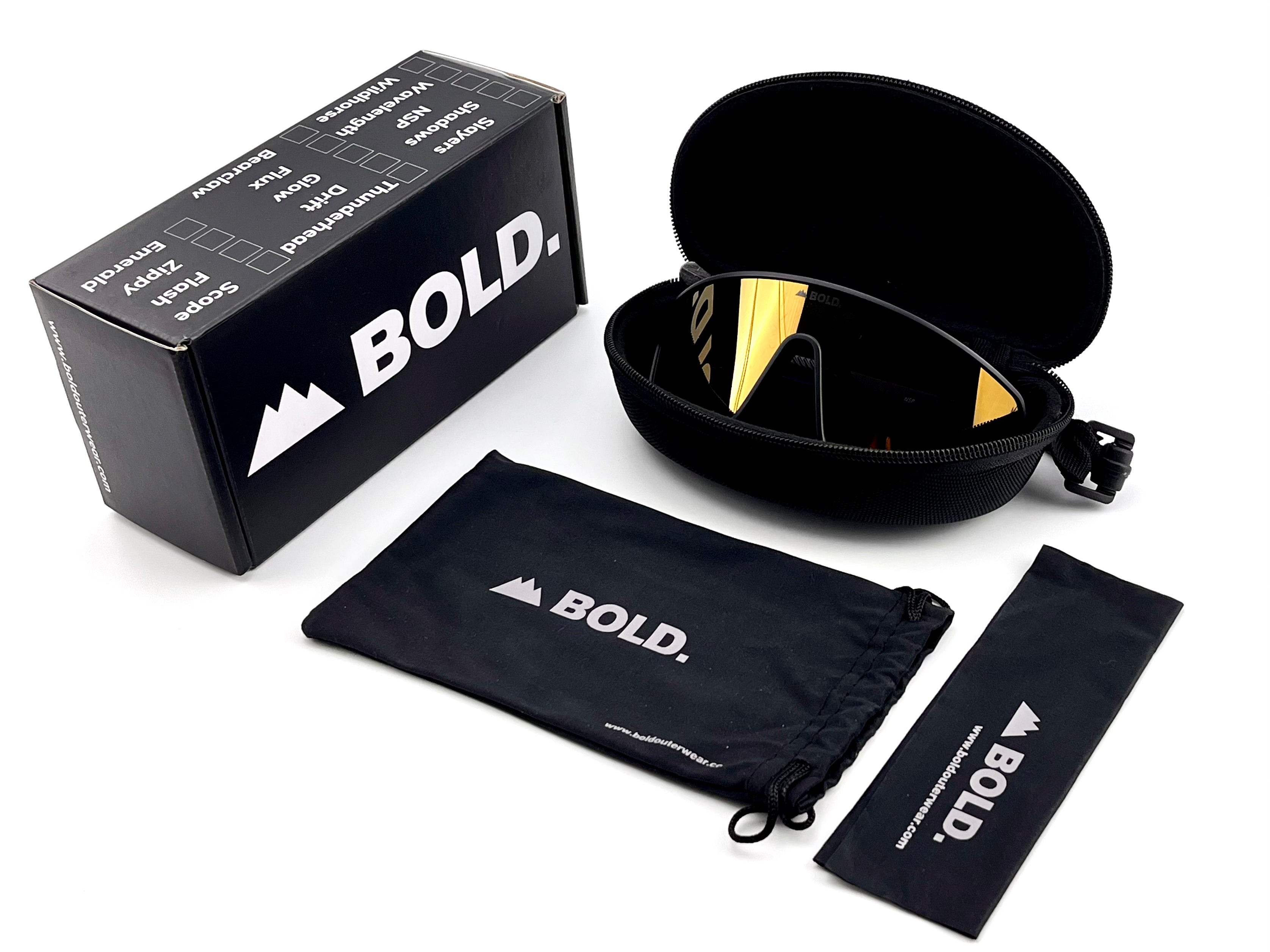 Gafas de sol BOLD NSP de alto rendimiento – Gafas para ciclismo de montaña, esquí y estilo de vida