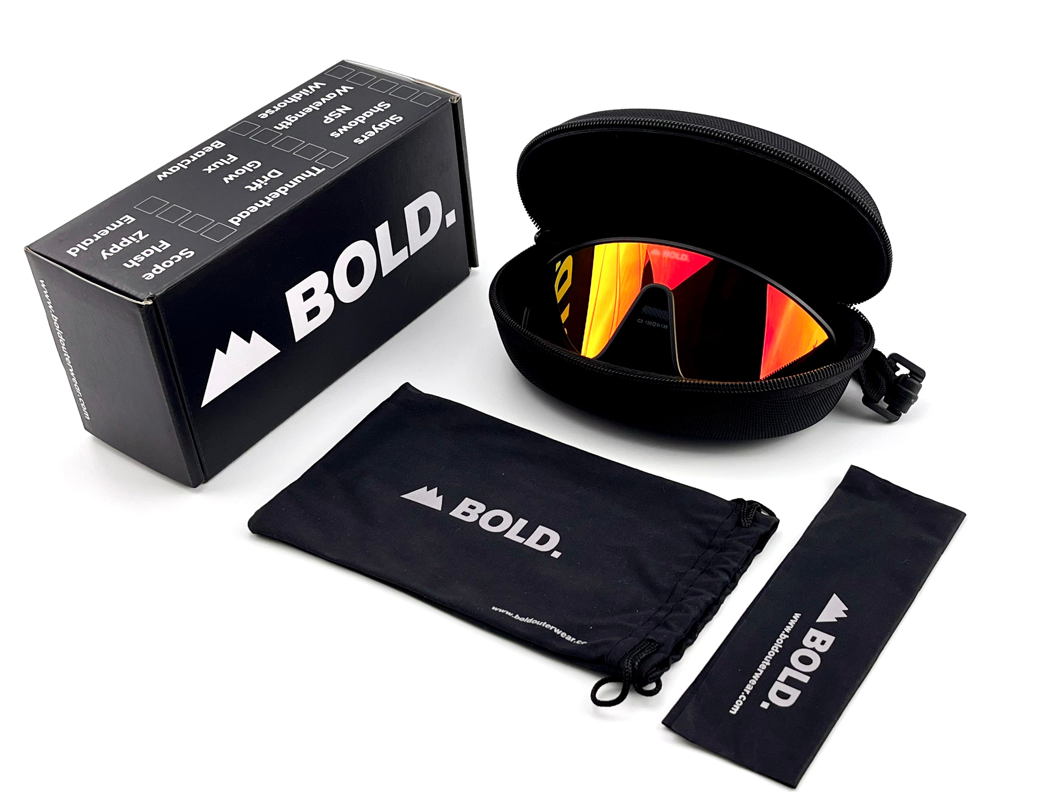 Gafas de sol BOLD NSP de alto rendimiento – Gafas para ciclismo de montaña, esquí y estilo de vida