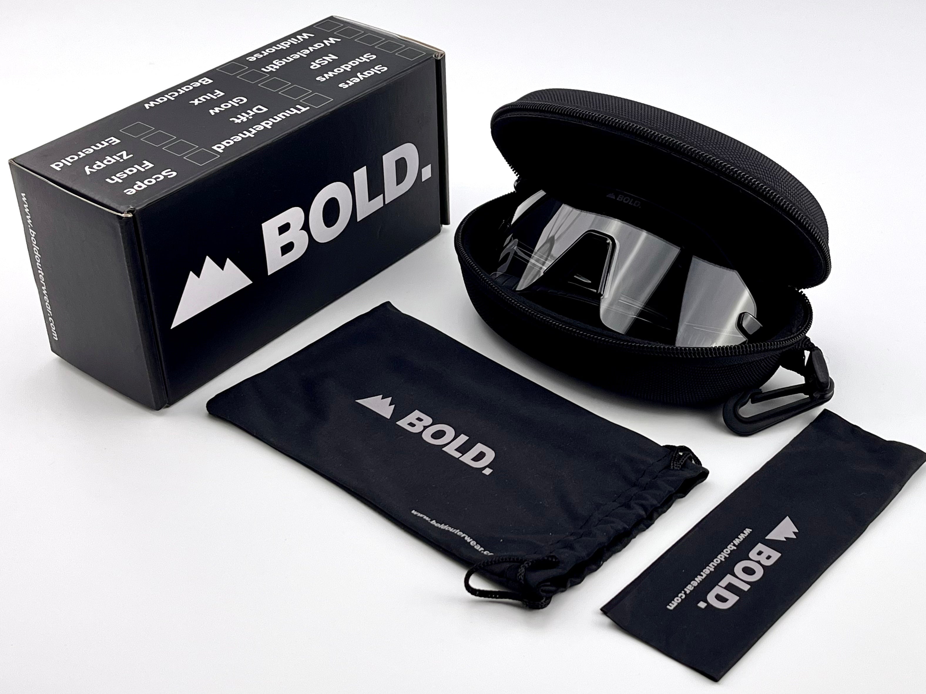 Gafas de sol fotocromáticas BOLD Emerald – Gafas para ciclismo de montaña, esquí y estilo de vida