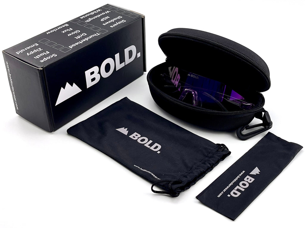 Gafas de sol fotocromáticas BOLD Emerald – Gafas para ciclismo de montaña, esquí y estilo de vida