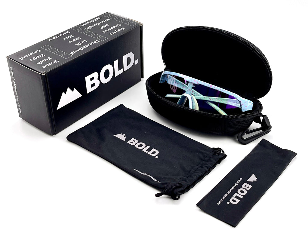 Gafas de sol fotocromáticas BOLD Zippy – Gafas para ciclismo de montaña, esquí y estilo de vida