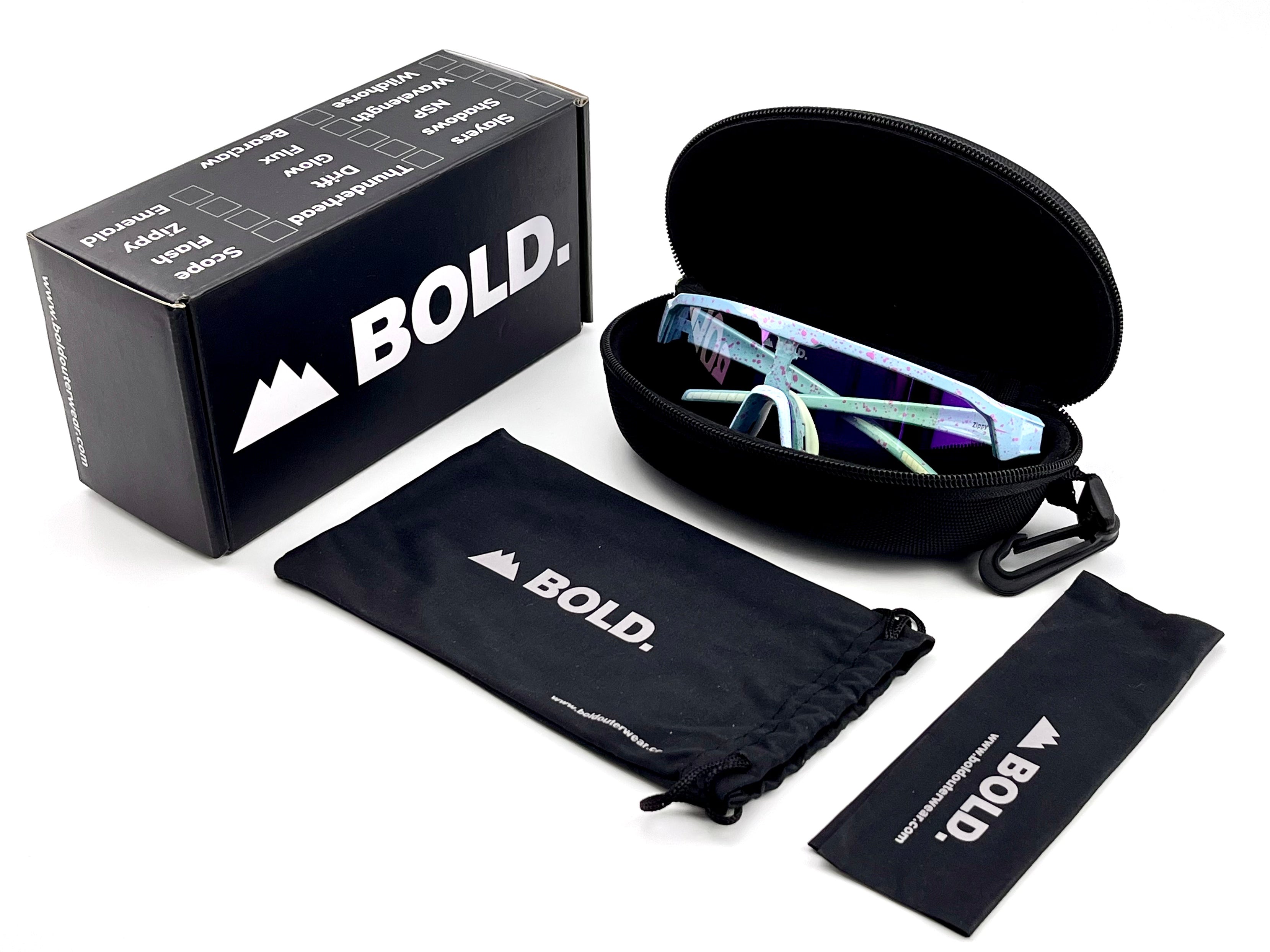 Gafas de sol fotocromáticas BOLD Zippy – Gafas para ciclismo de montaña, esquí y estilo de vida
