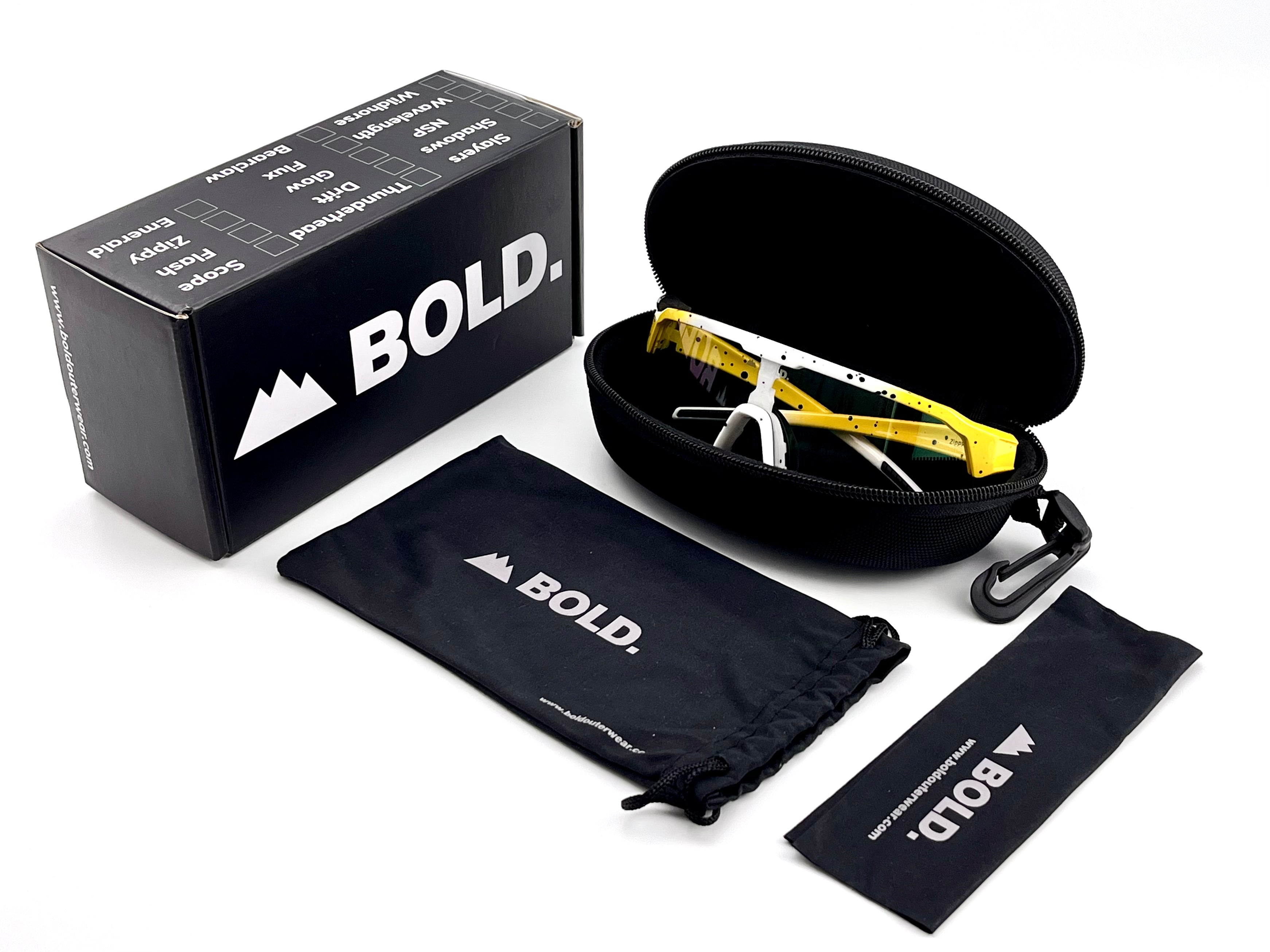 Gafas de sol fotocromáticas BOLD Zippy – Gafas para ciclismo de montaña, esquí y estilo de vida