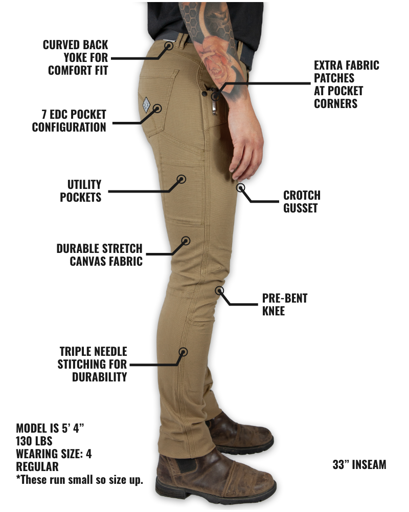 Pantalón Kestral para mujer - Coyote