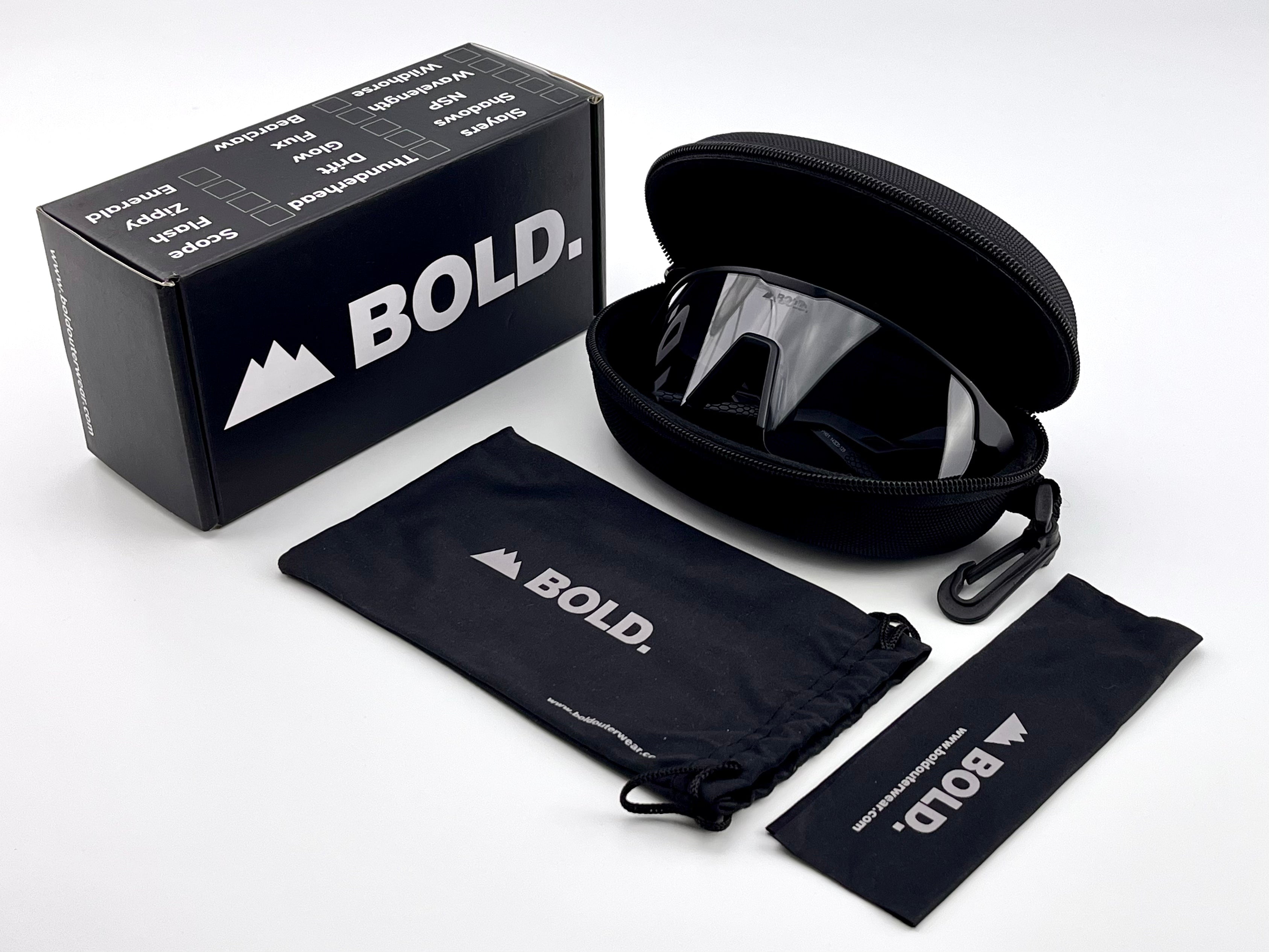 Gafas de sol fotocromáticas BOLD Flash – Gafas para ciclismo de montaña, esquí y estilo de vida