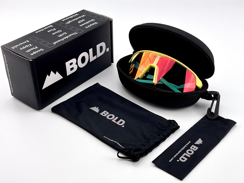 Gafas de sol fotocromáticas BOLD Flash – Gafas para ciclismo de montaña, esquí y estilo de vida