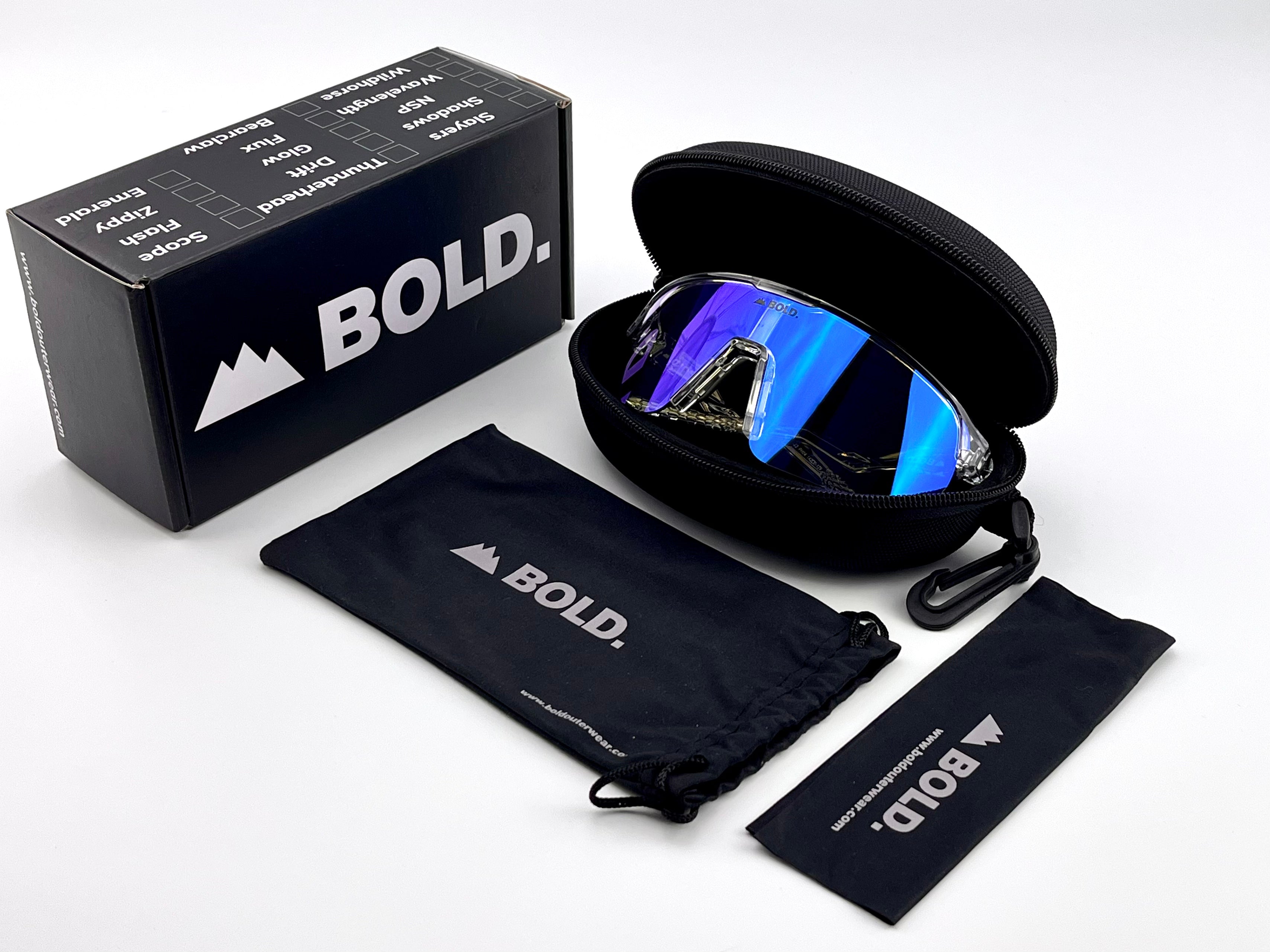 Gafas de sol fotocromáticas BOLD Flash – Gafas para ciclismo de montaña, esquí y estilo de vida