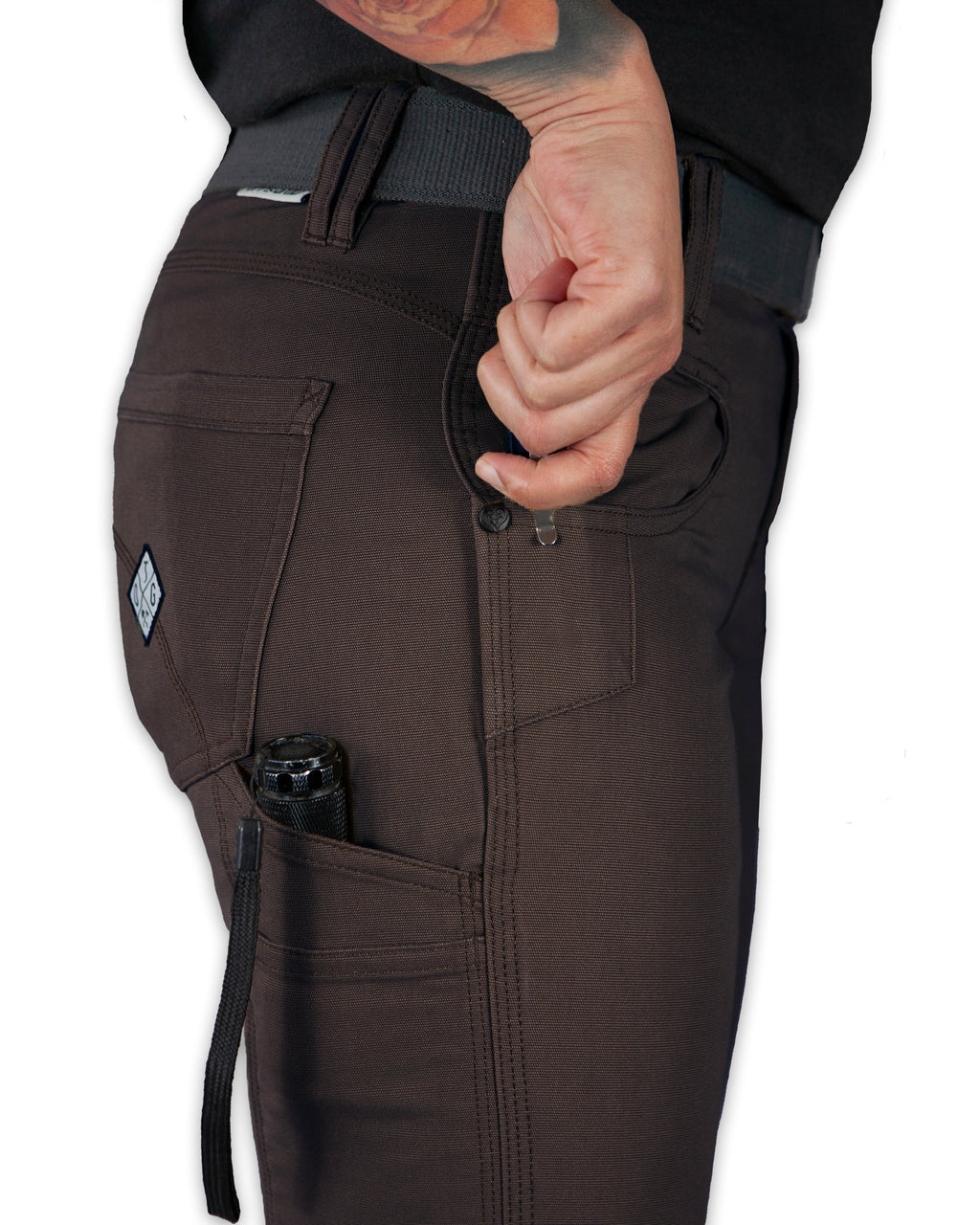 Pantalón Kestral para mujer - Marrón oscuro