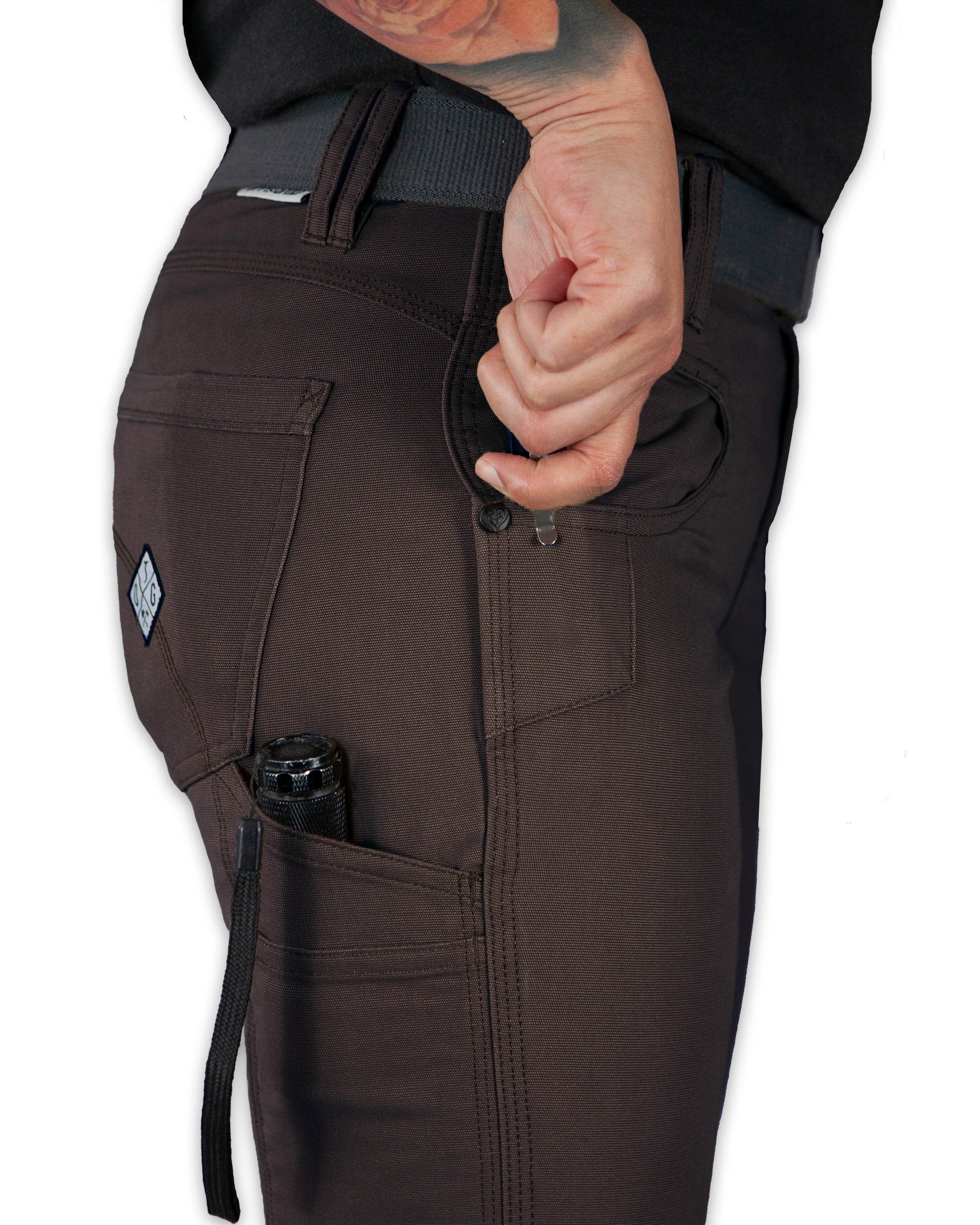 Pantalón Kestral para mujer - Marrón oscuro