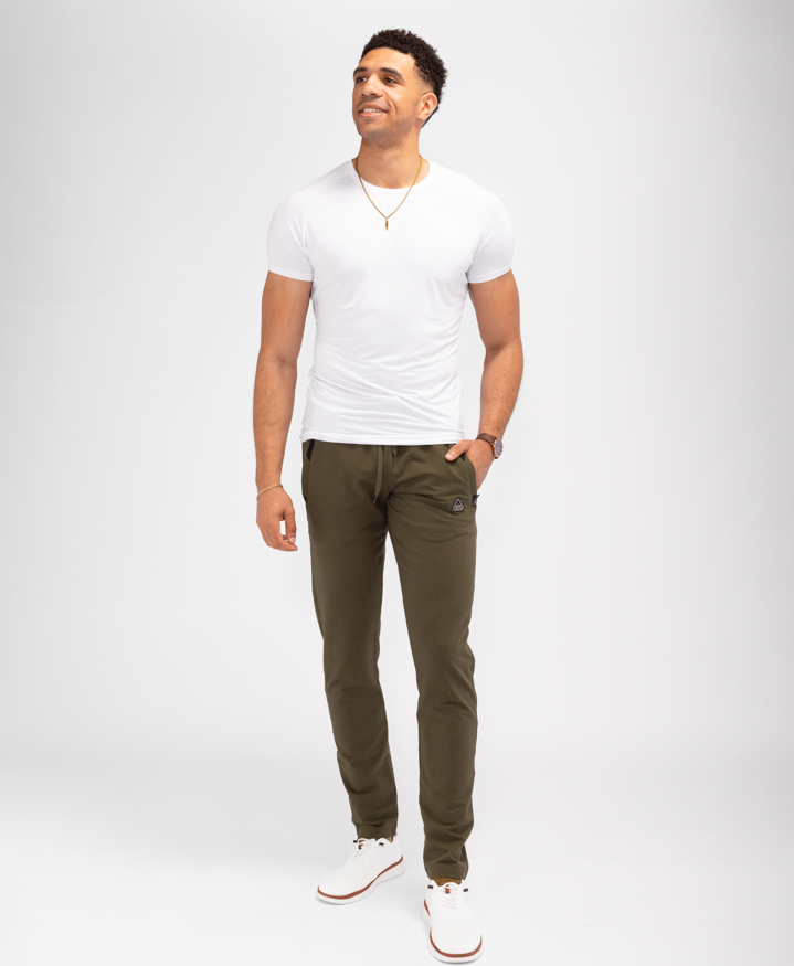 Pantalones deportivos atléticos de confort durante todo el día - Con tapered (Corte regular)