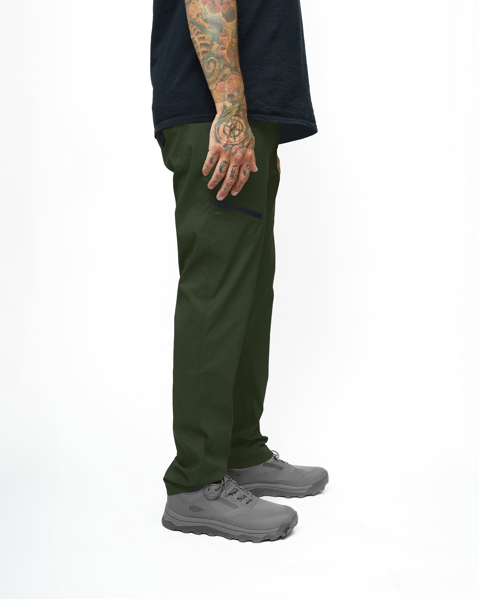 Pantalón Lancer Taper Fit - Verde Oscuro