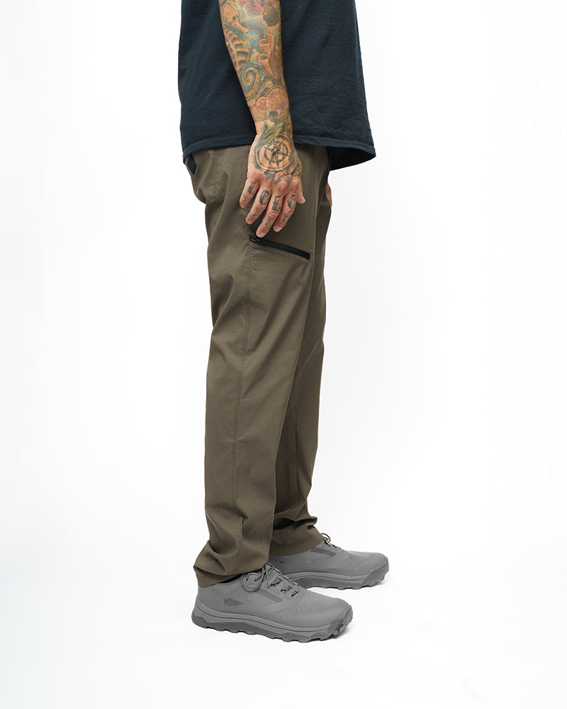 Pantalones Lancer Tapered - Marrón Beluga