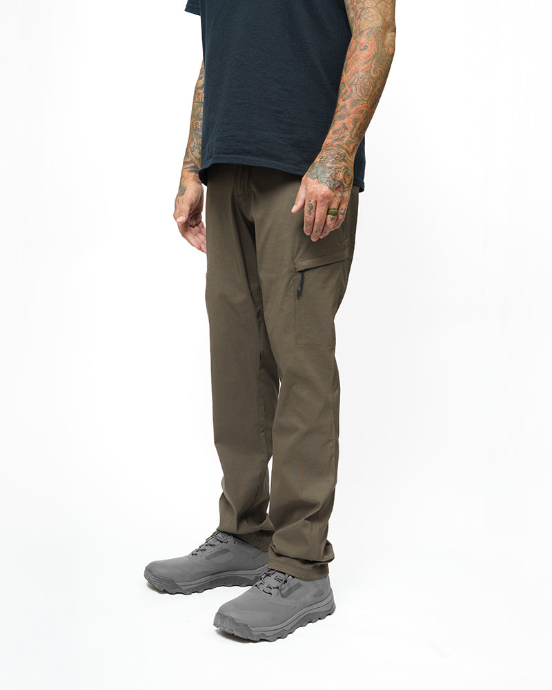 Pantalones Lancer Tapered - Marrón Beluga