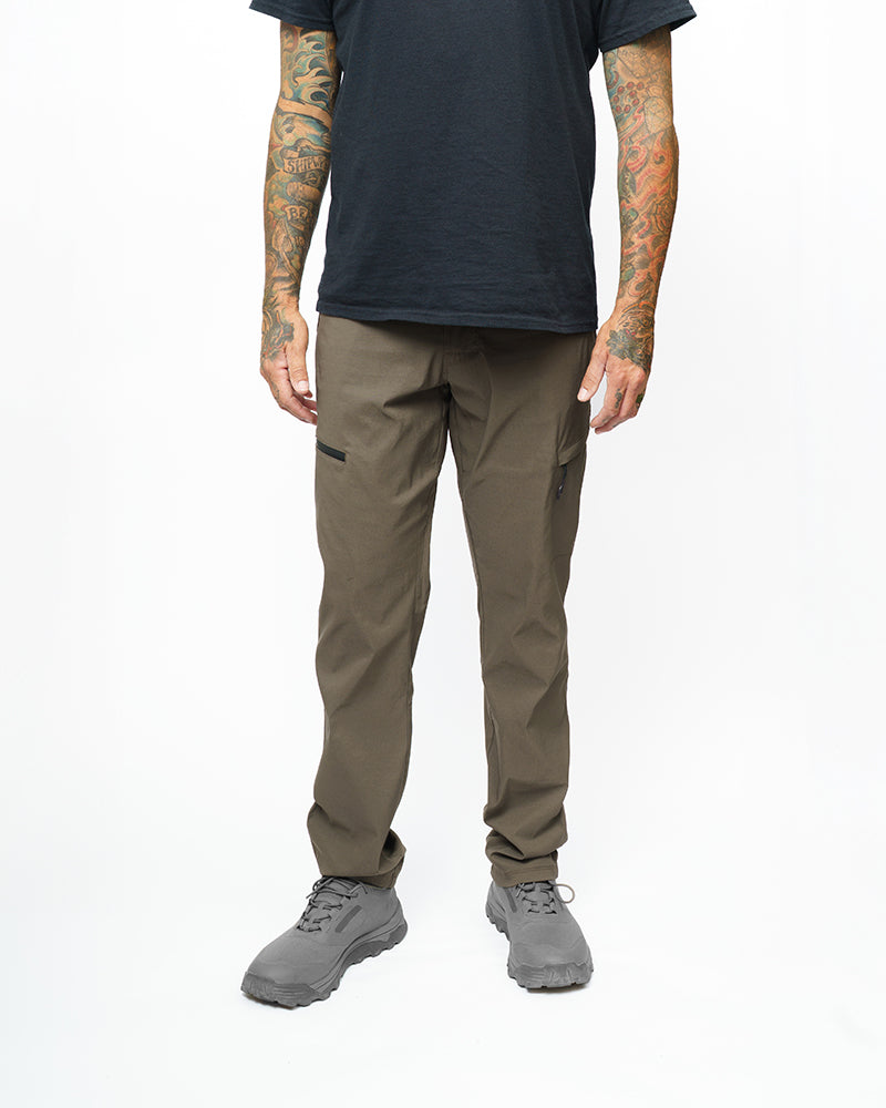 Pantalones Lancer Tapered - Marrón Beluga