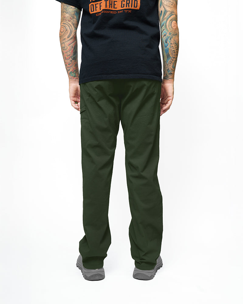 Pantalón Lancer de corte estándar - Verde oscuro