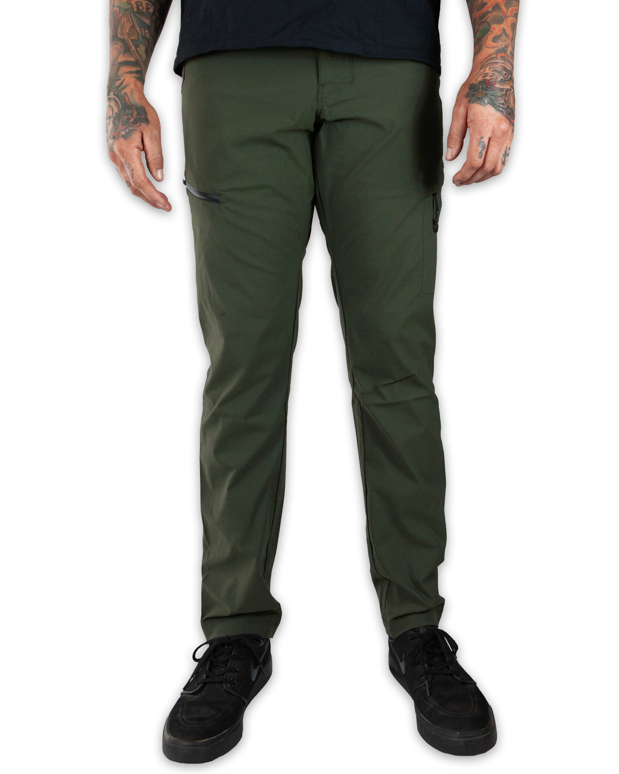 Pantalón Lancer Taper Fit - Verde Oscuro