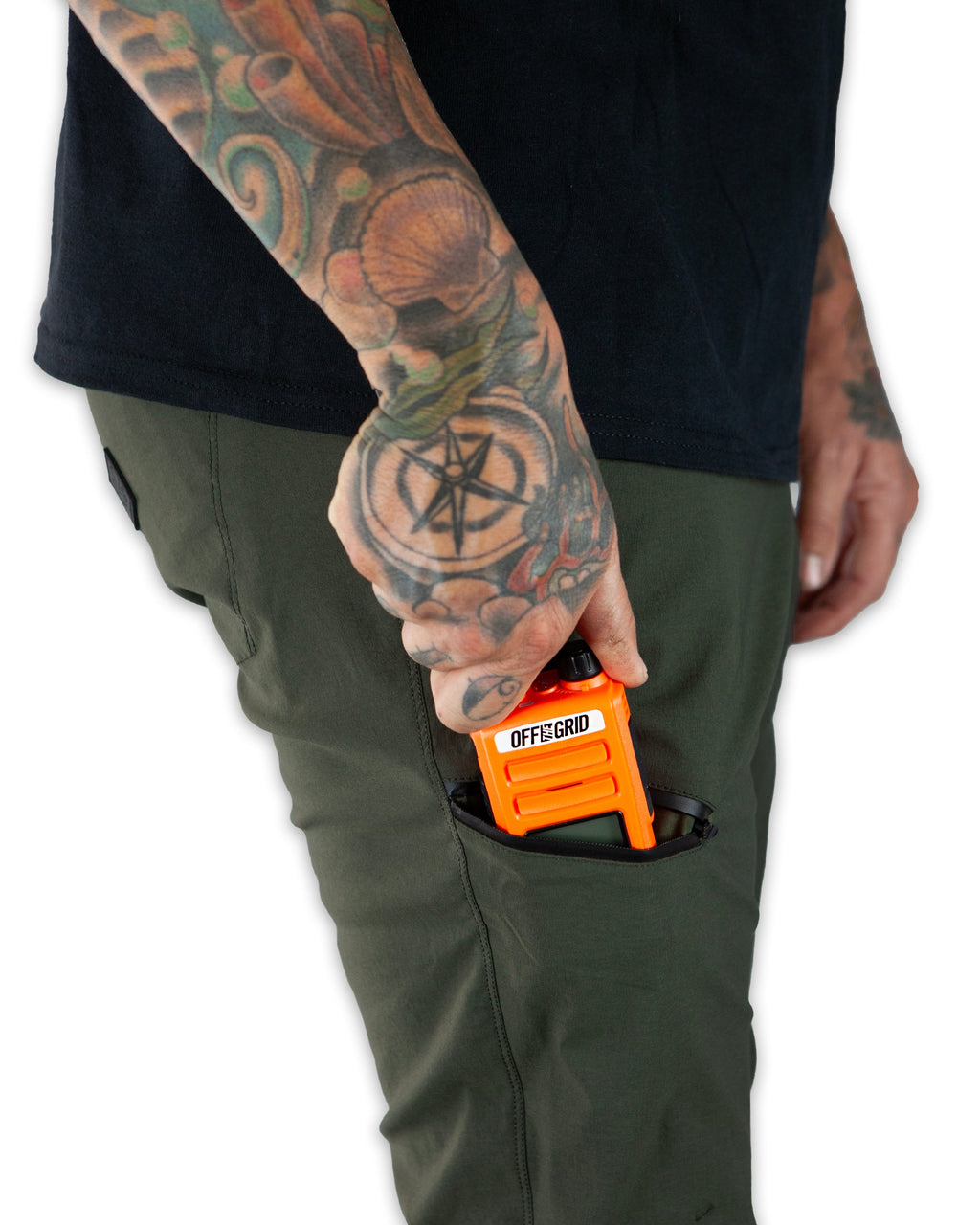 Pantalón Lancer Taper Fit - Verde Oscuro