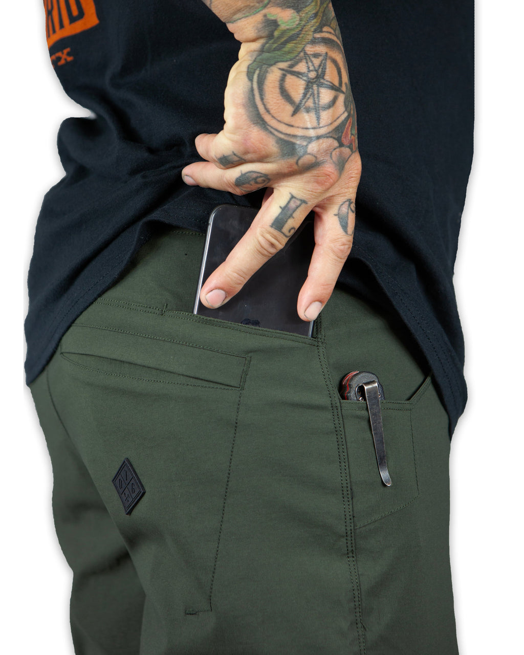 Pantalón Lancer Taper Fit - Verde Oscuro